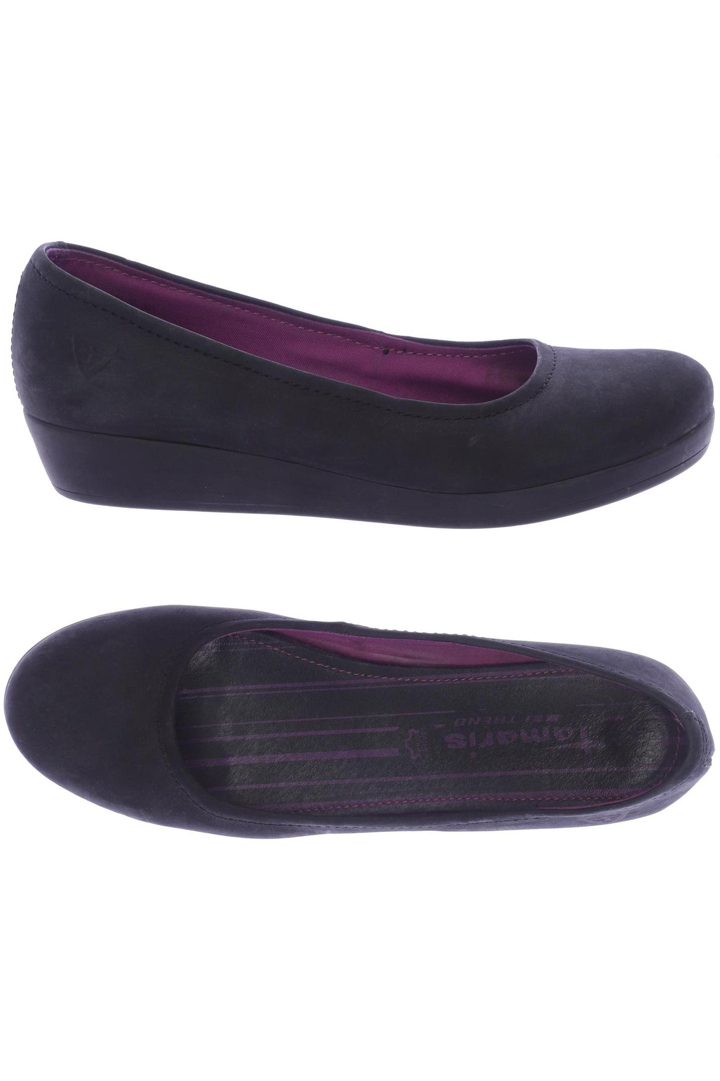 

Tamaris Damen Ballerinas, schwarz