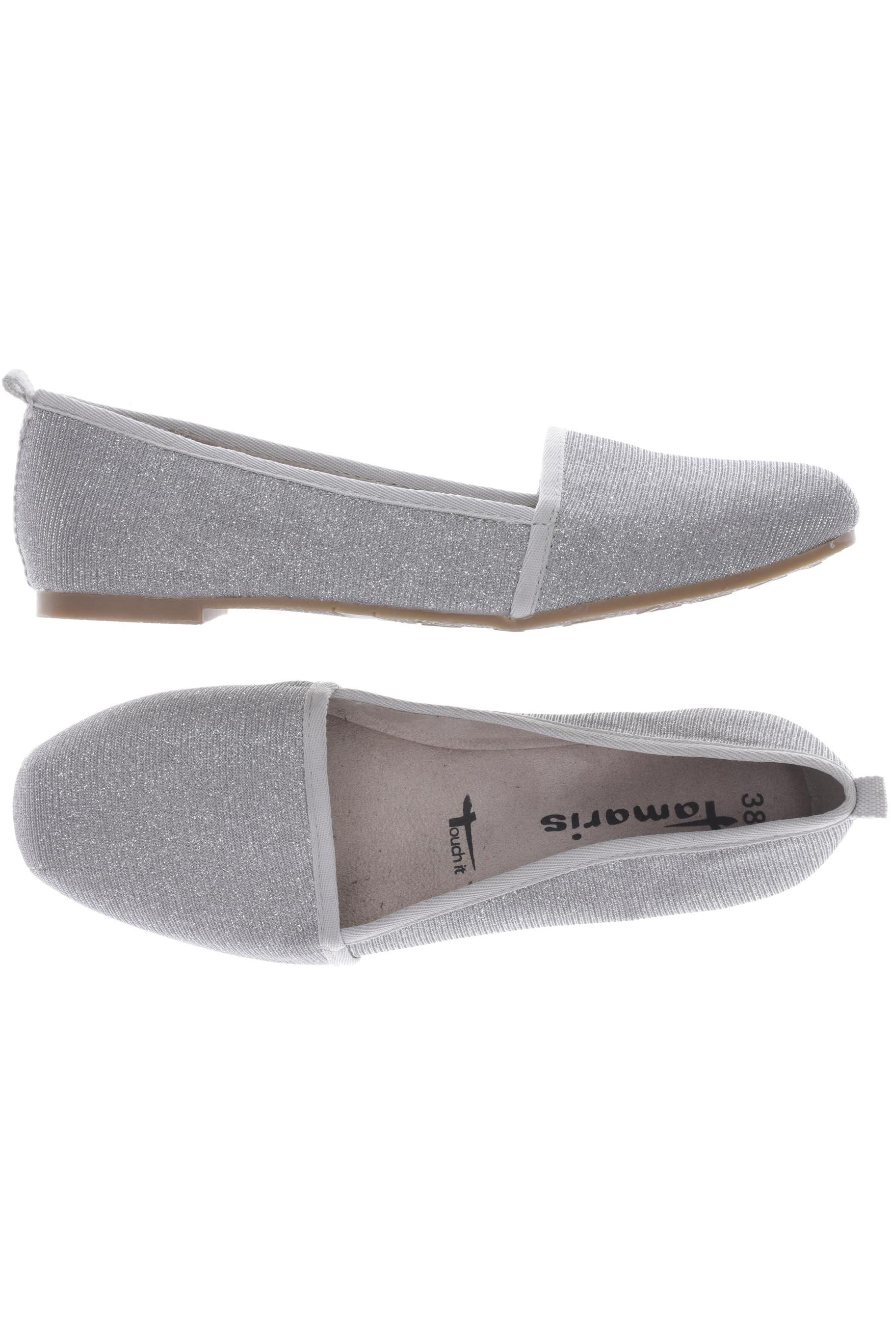 

Tamaris Damen Ballerinas, silber