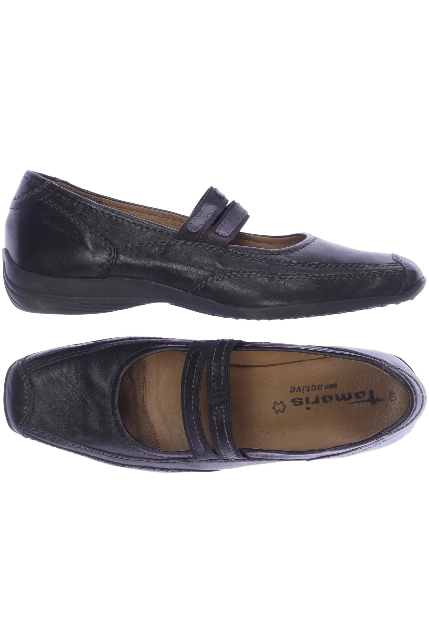 

Tamaris Damen Ballerinas, schwarz, Gr. 40