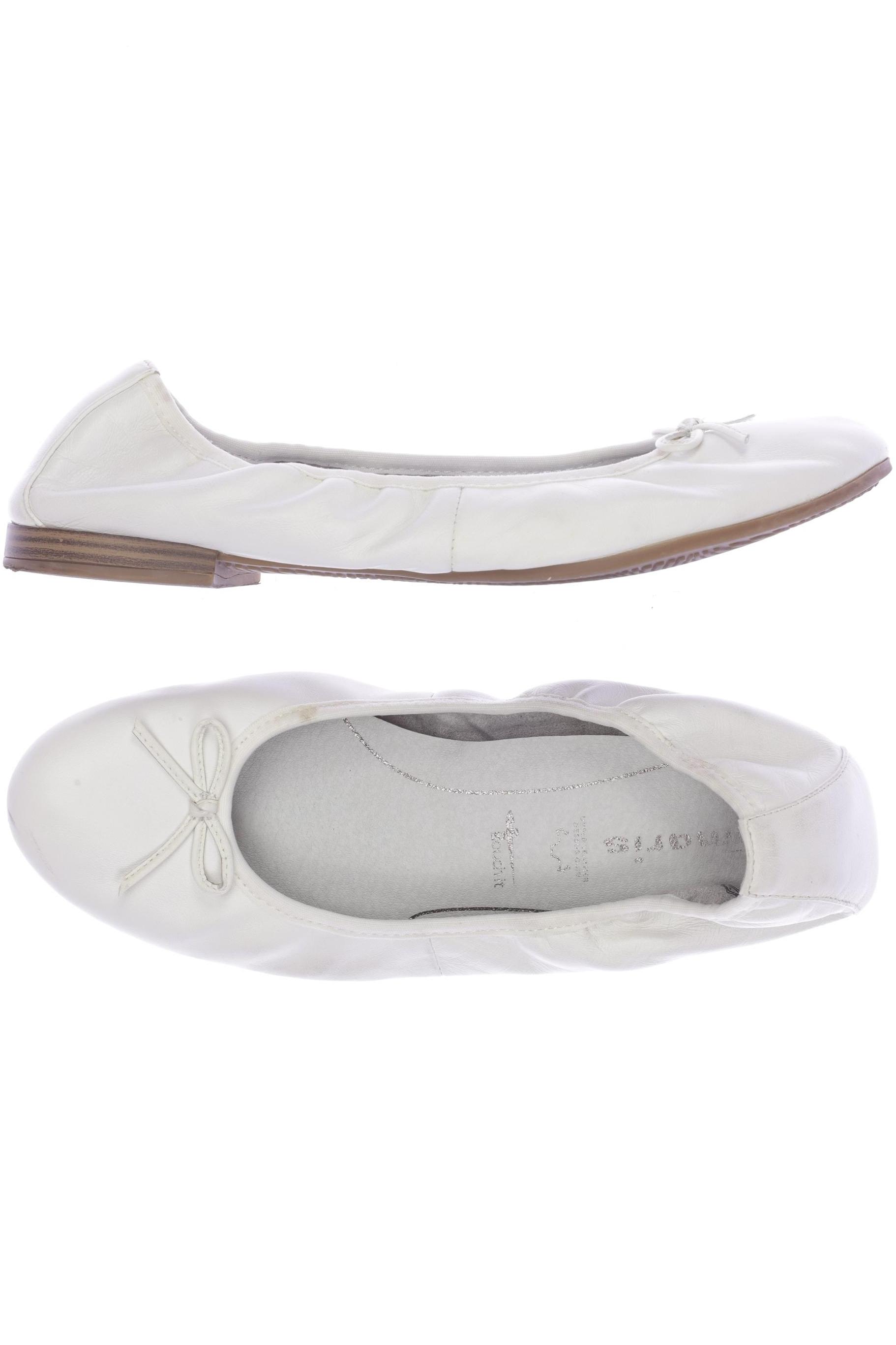 

Tamaris Damen Ballerinas, weiß, Gr. 41