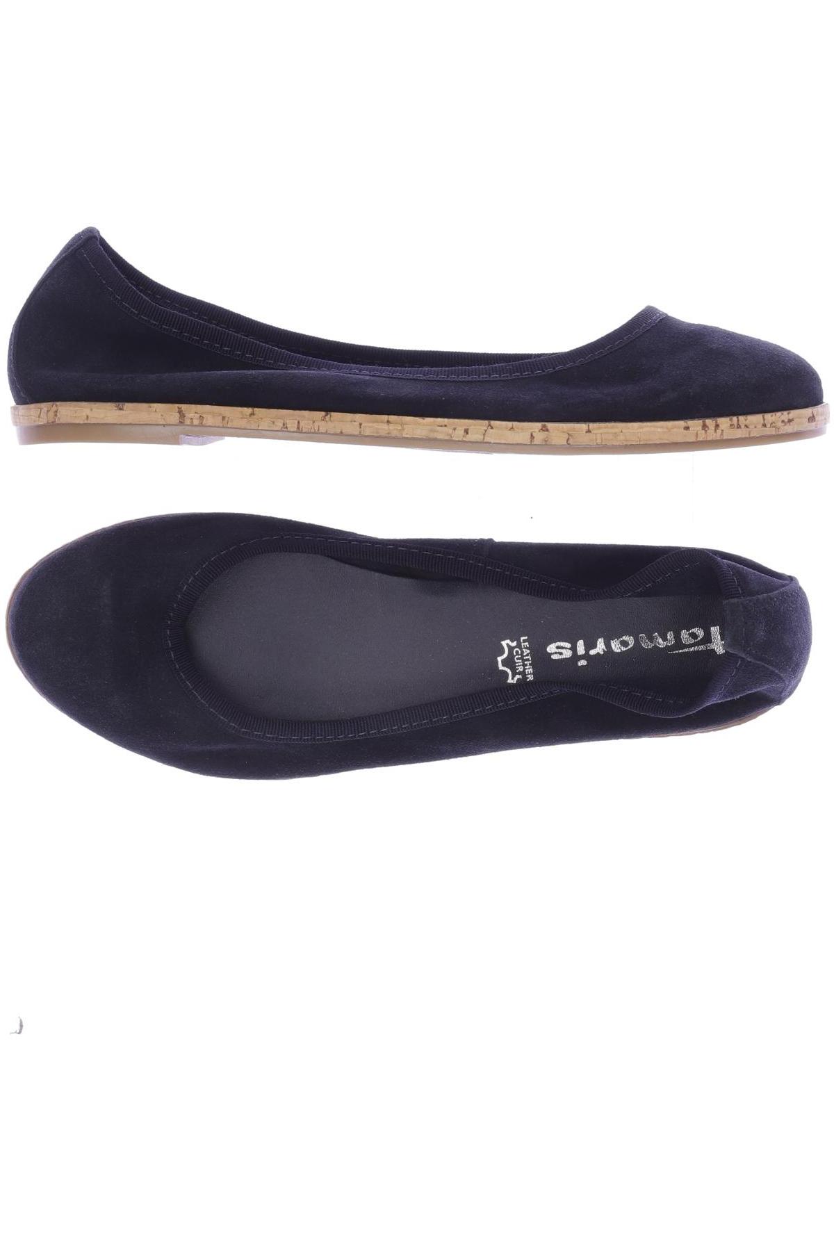 

Tamaris Damen Ballerinas, marineblau, Gr. 38