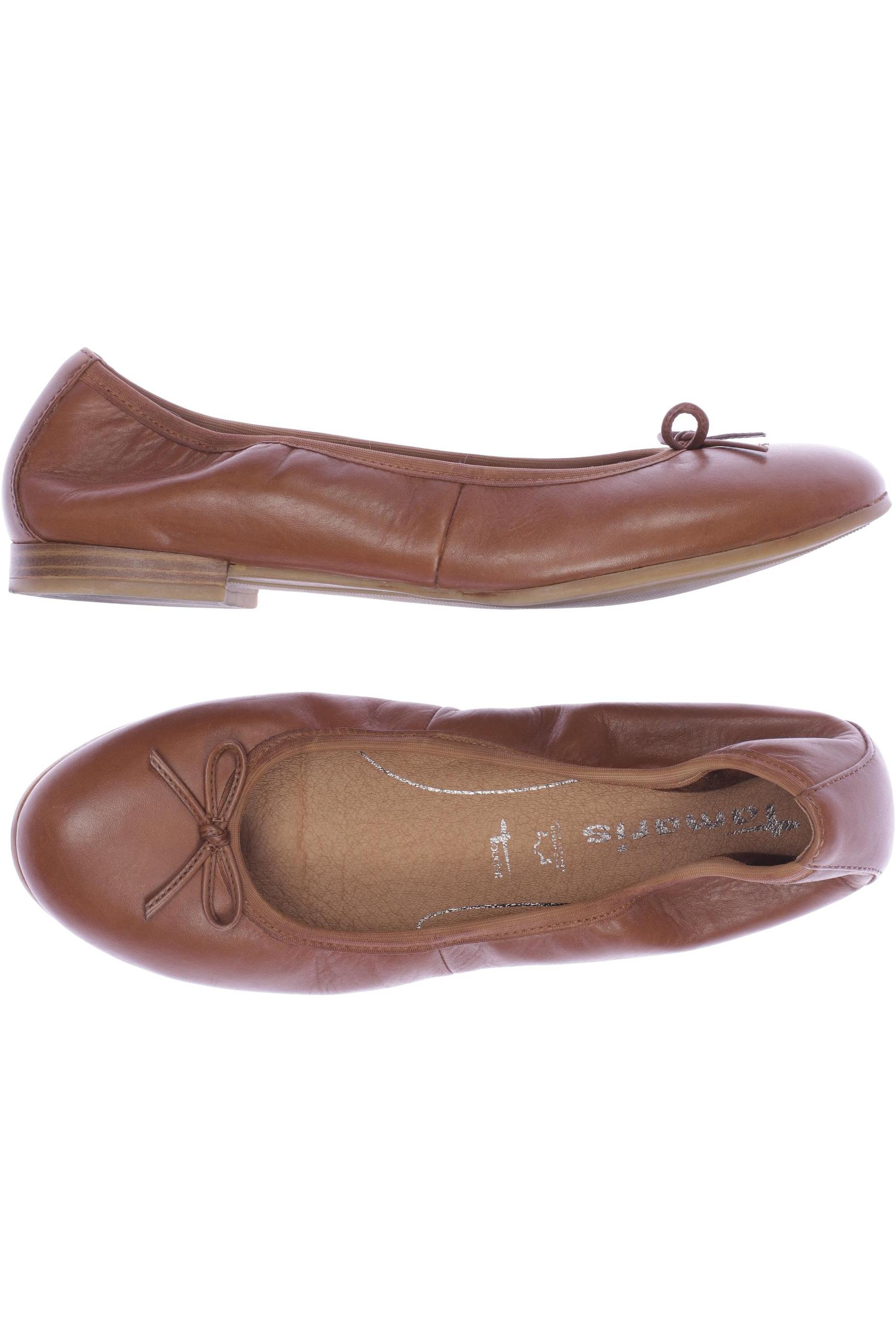 

Tamaris Damen Ballerinas, braun, Gr. 37