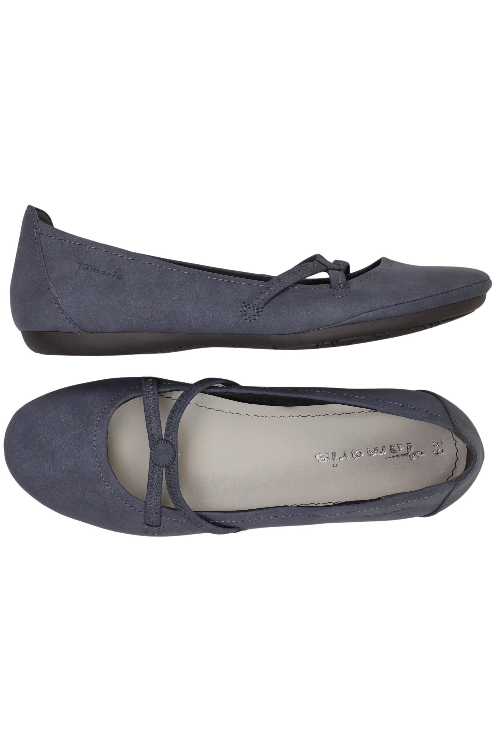 

Tamaris Damen Ballerinas, blau, Gr. 39