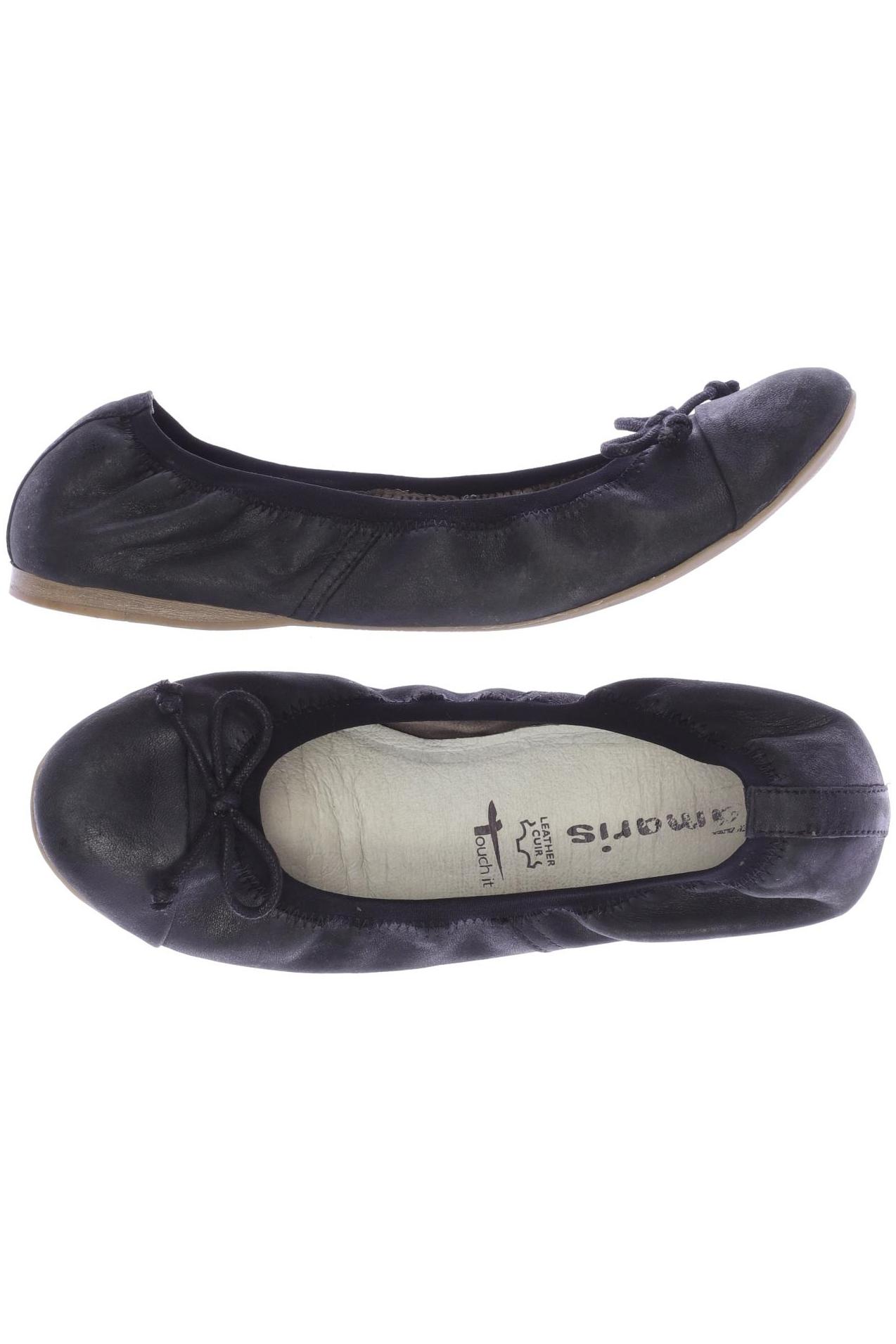 

Tamaris Damen Ballerinas, schwarz, Gr. 39