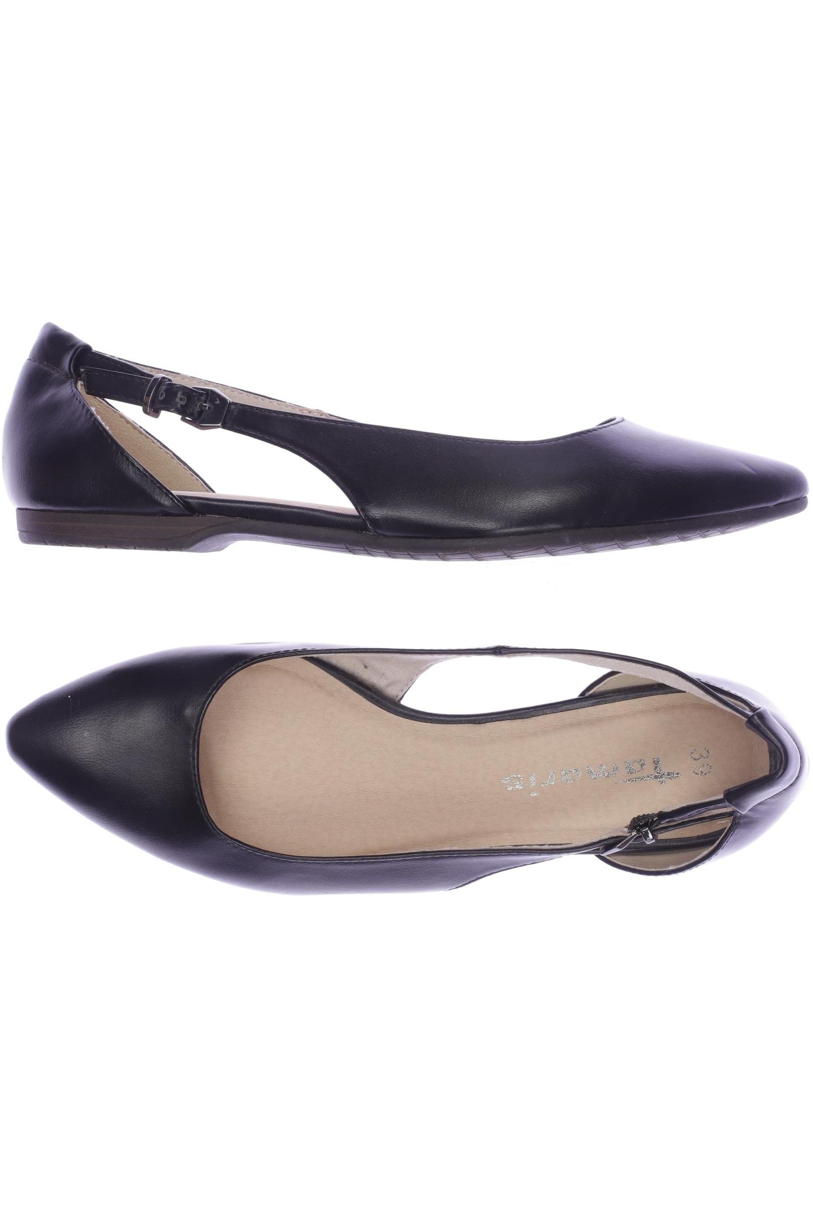 

Tamaris Damen Ballerinas, schwarz, Gr. 39