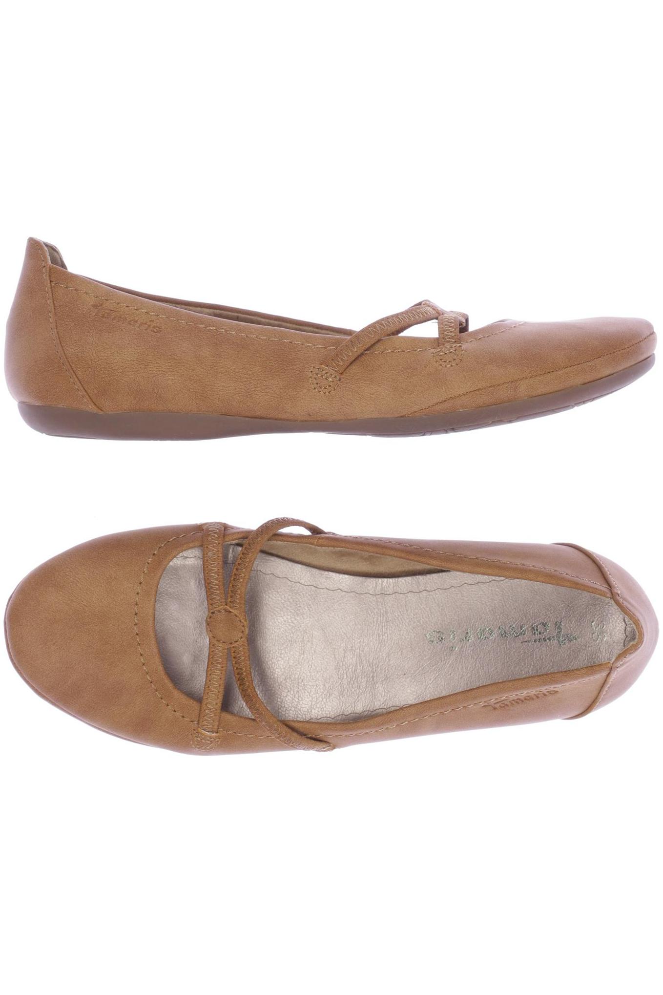 

Tamaris Damen Ballerinas, braun, Gr. 38