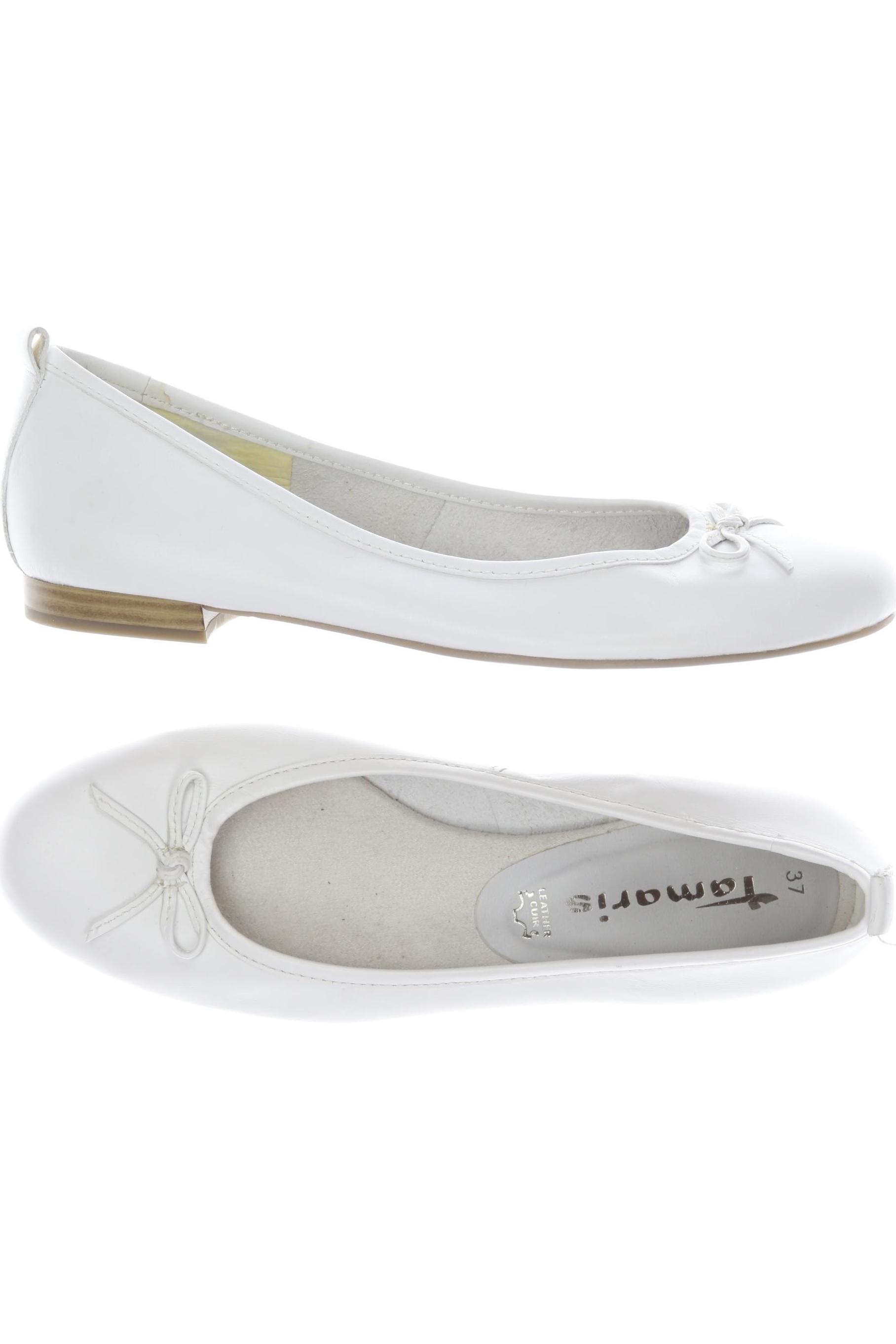 

Tamaris Damen Ballerinas, weiß, Gr. 37