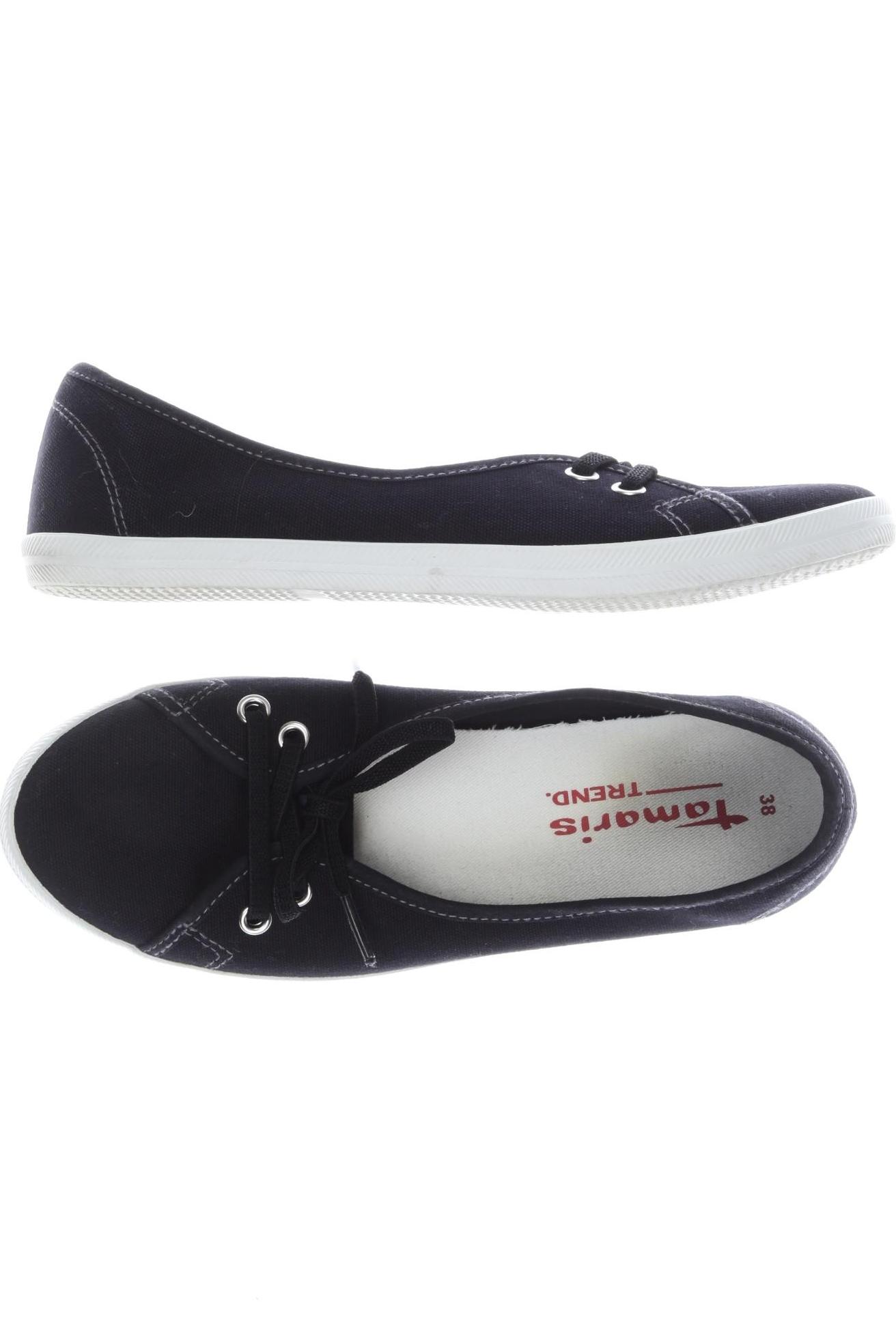 

Tamaris Damen Ballerinas, schwarz, Gr. 38