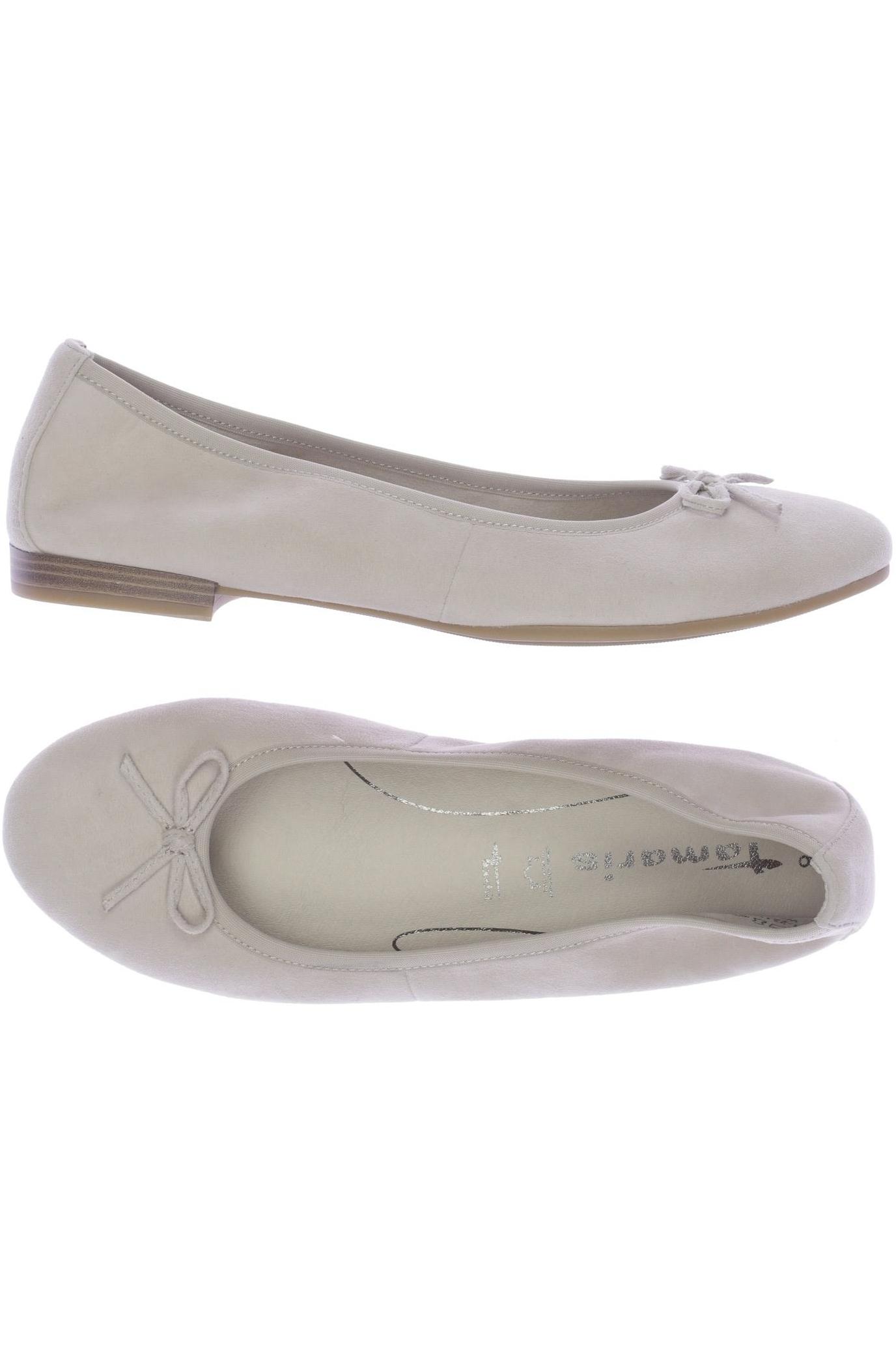 

Tamaris Damen Ballerinas, beige, Gr. 38