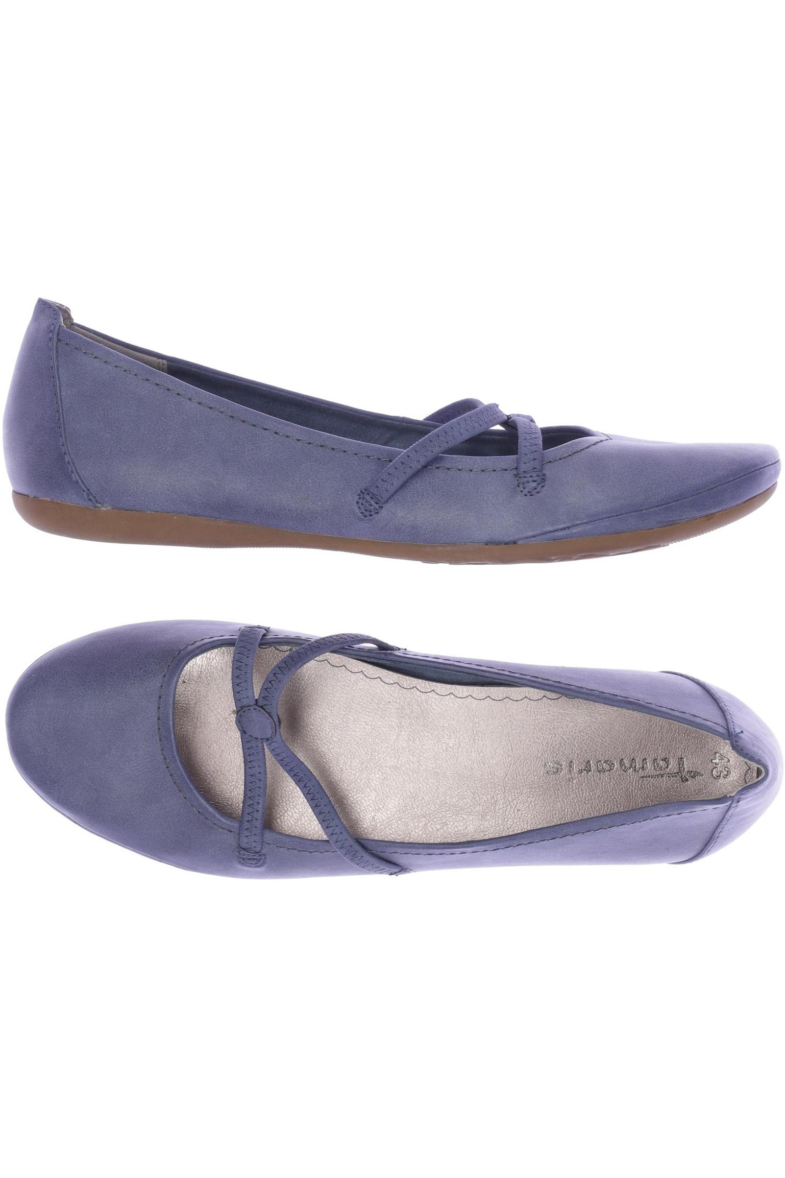 

Tamaris Damen Ballerinas, blau, Gr. 43