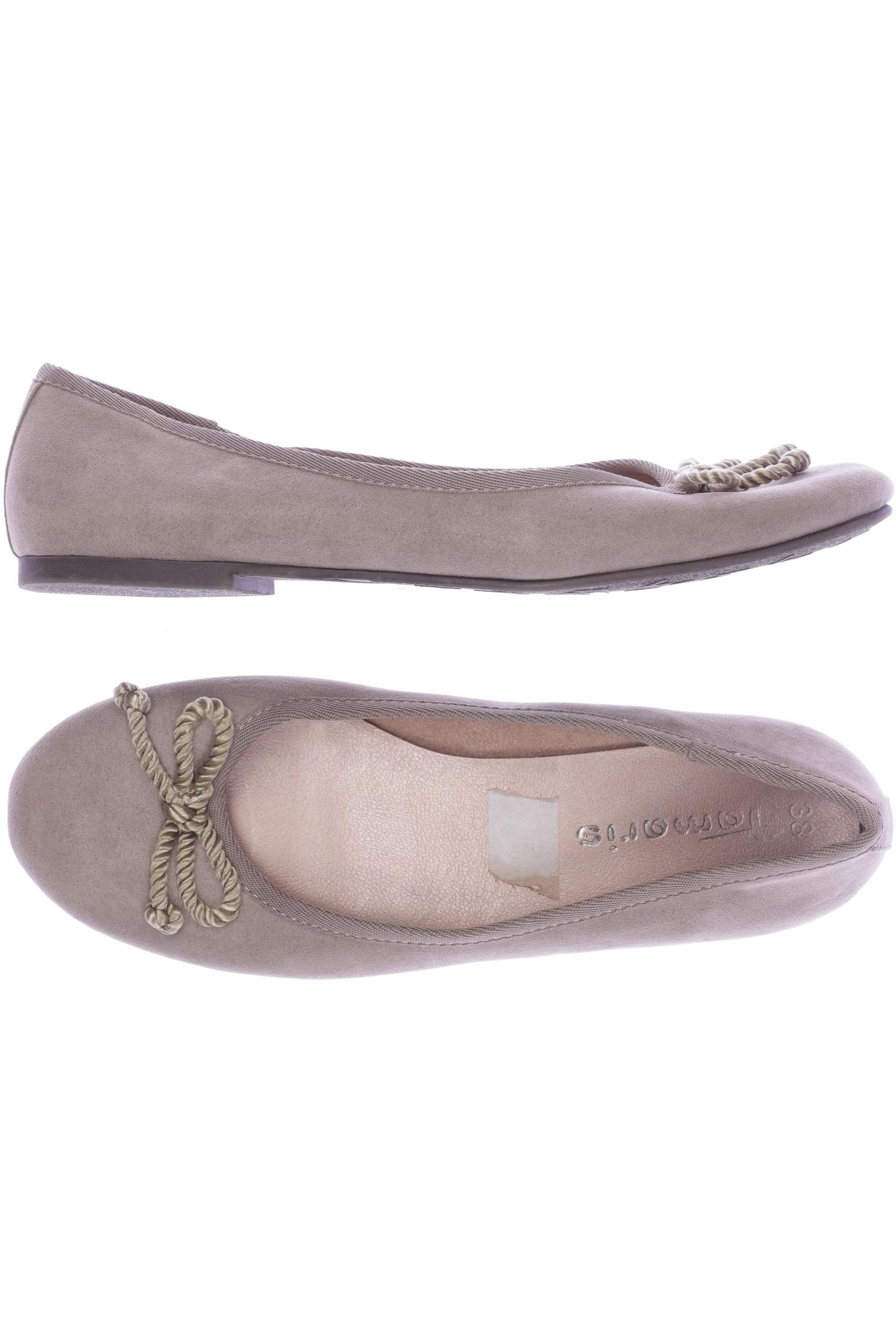 

Tamaris Damen Ballerinas, beige, Gr. 38