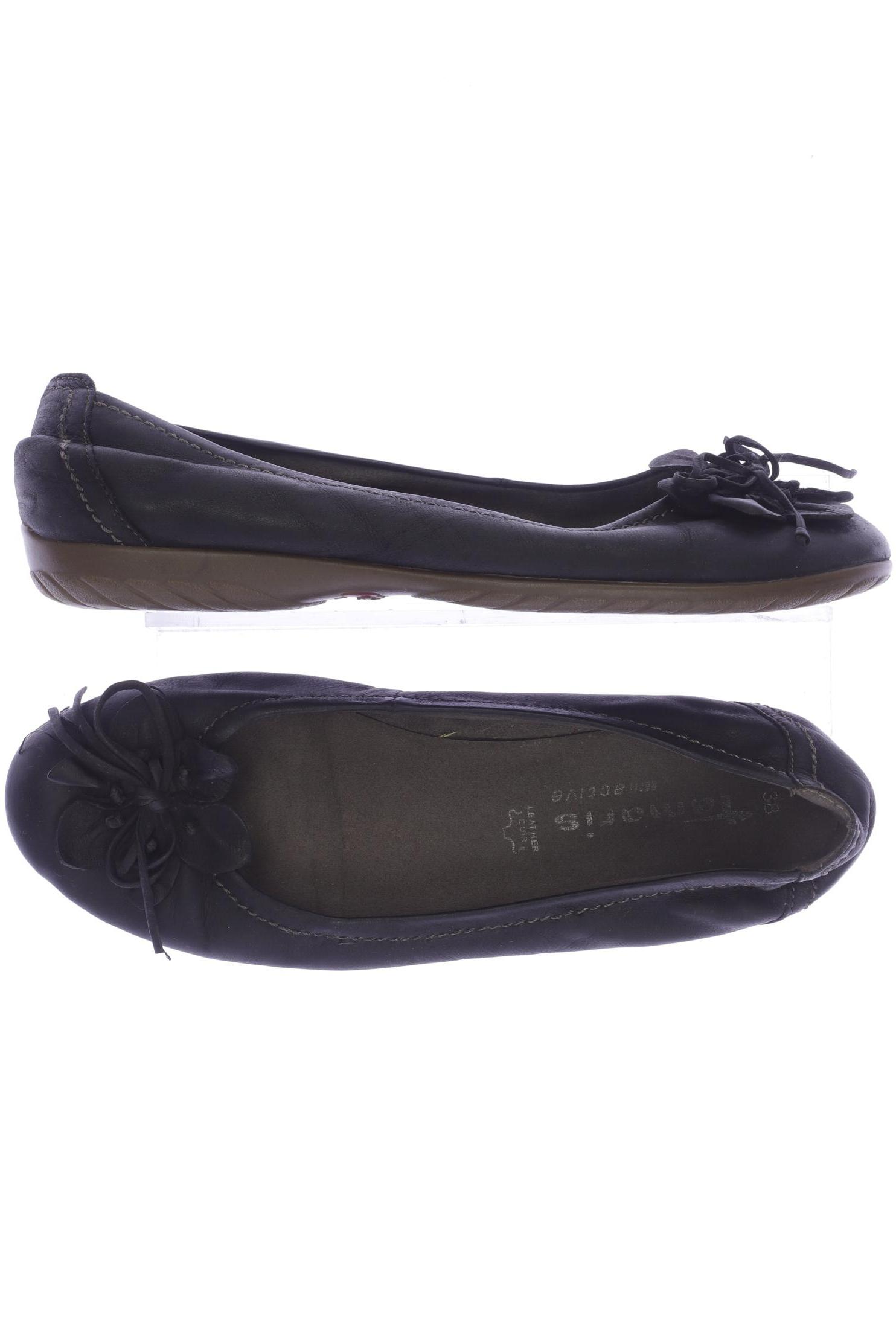 

Tamaris Damen Ballerinas, schwarz, Gr. 38