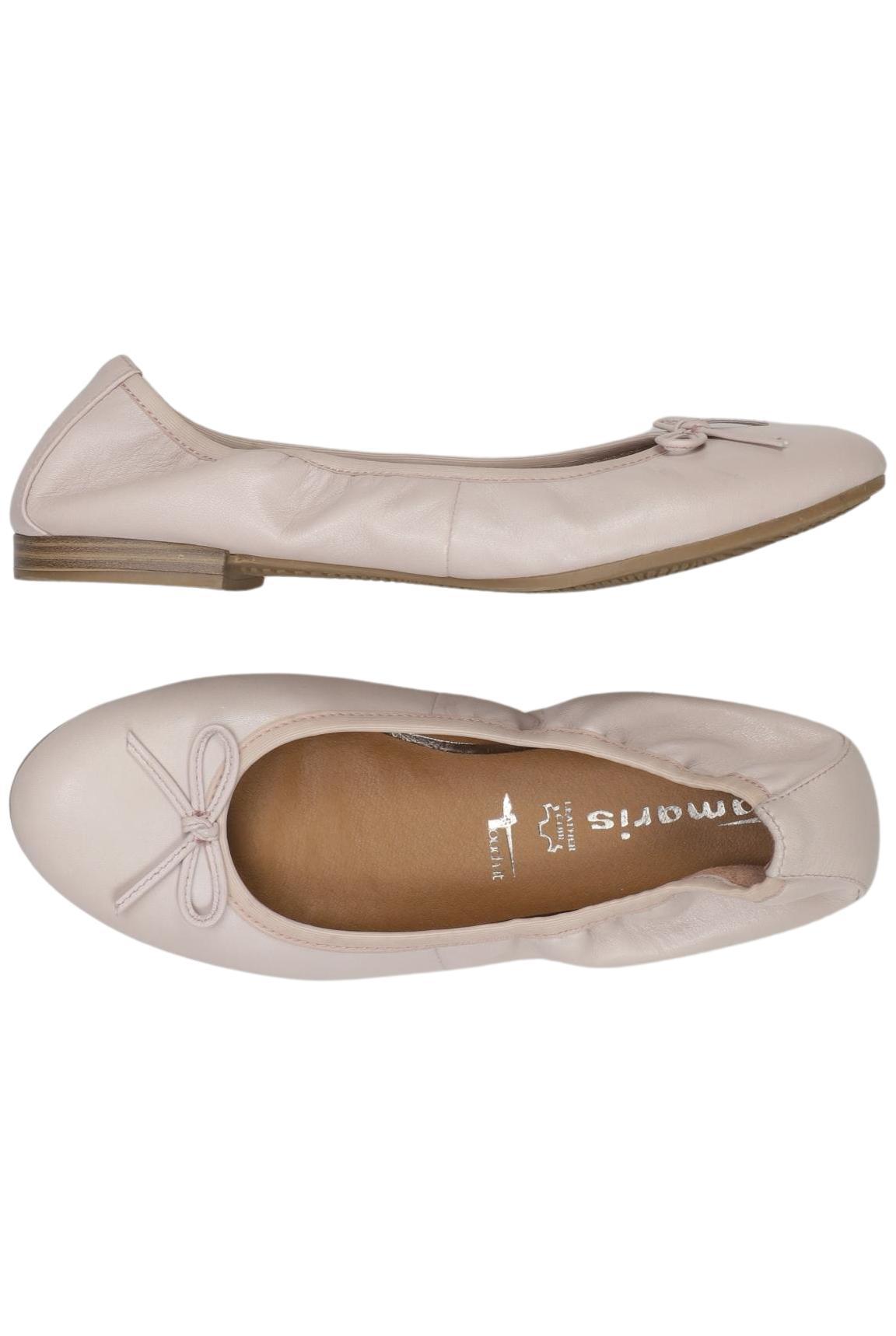 

Tamaris Damen Ballerinas, beige, Gr. 38
