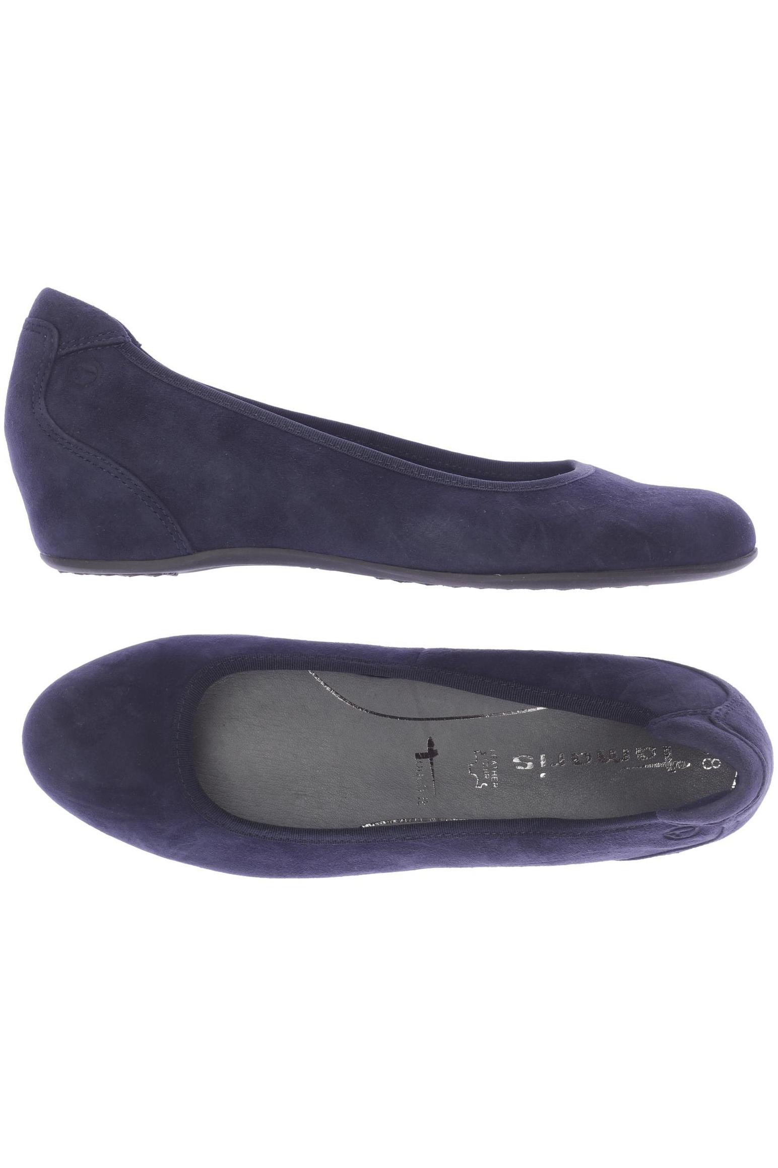 

Tamaris Damen Ballerinas, marineblau, Gr. 38