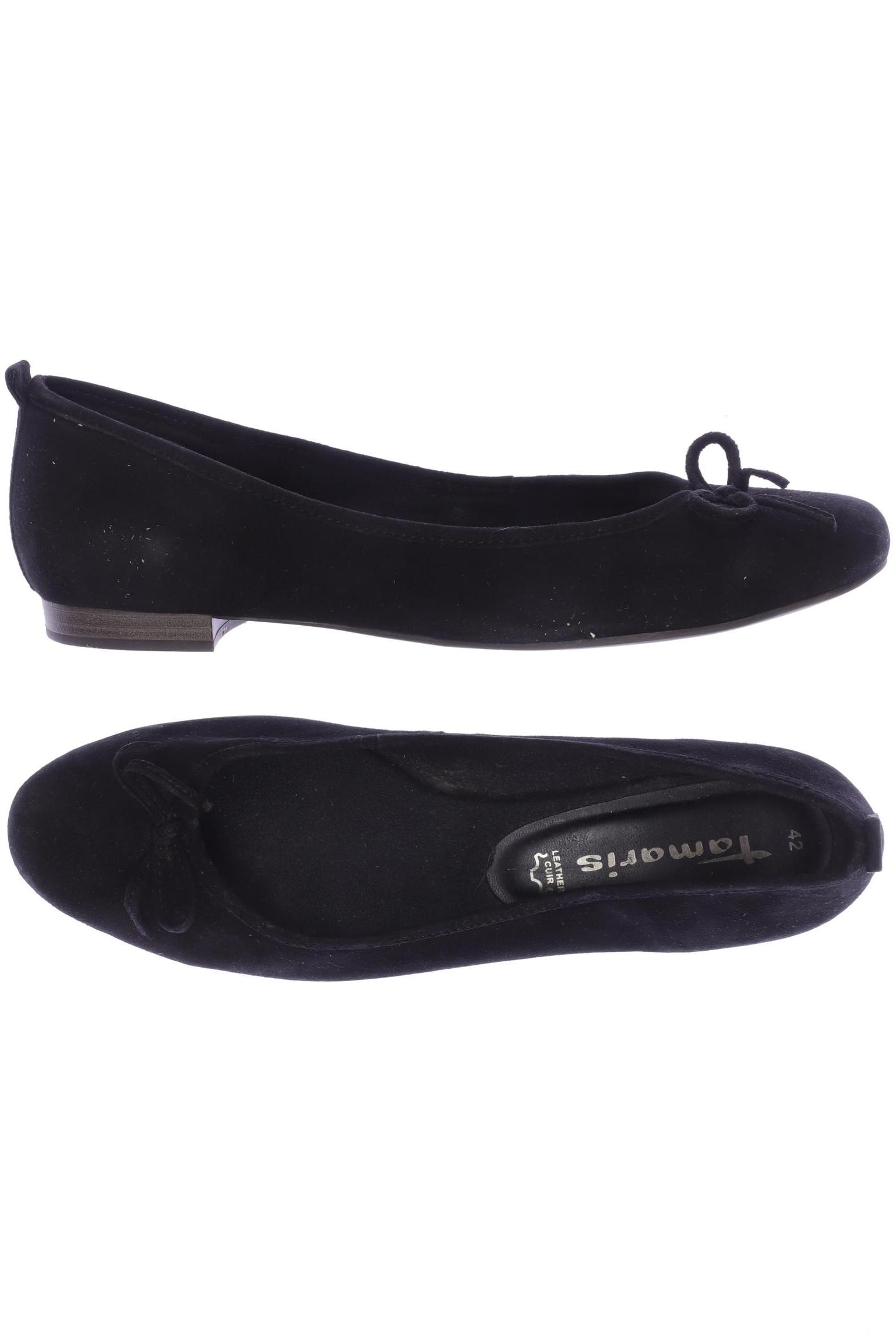 

Tamaris Damen Ballerinas, schwarz, Gr. 42