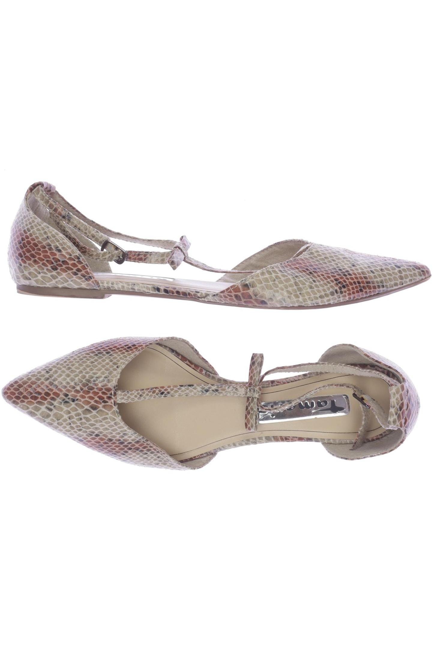 

Tamaris Damen Ballerinas, beige, Gr. 40