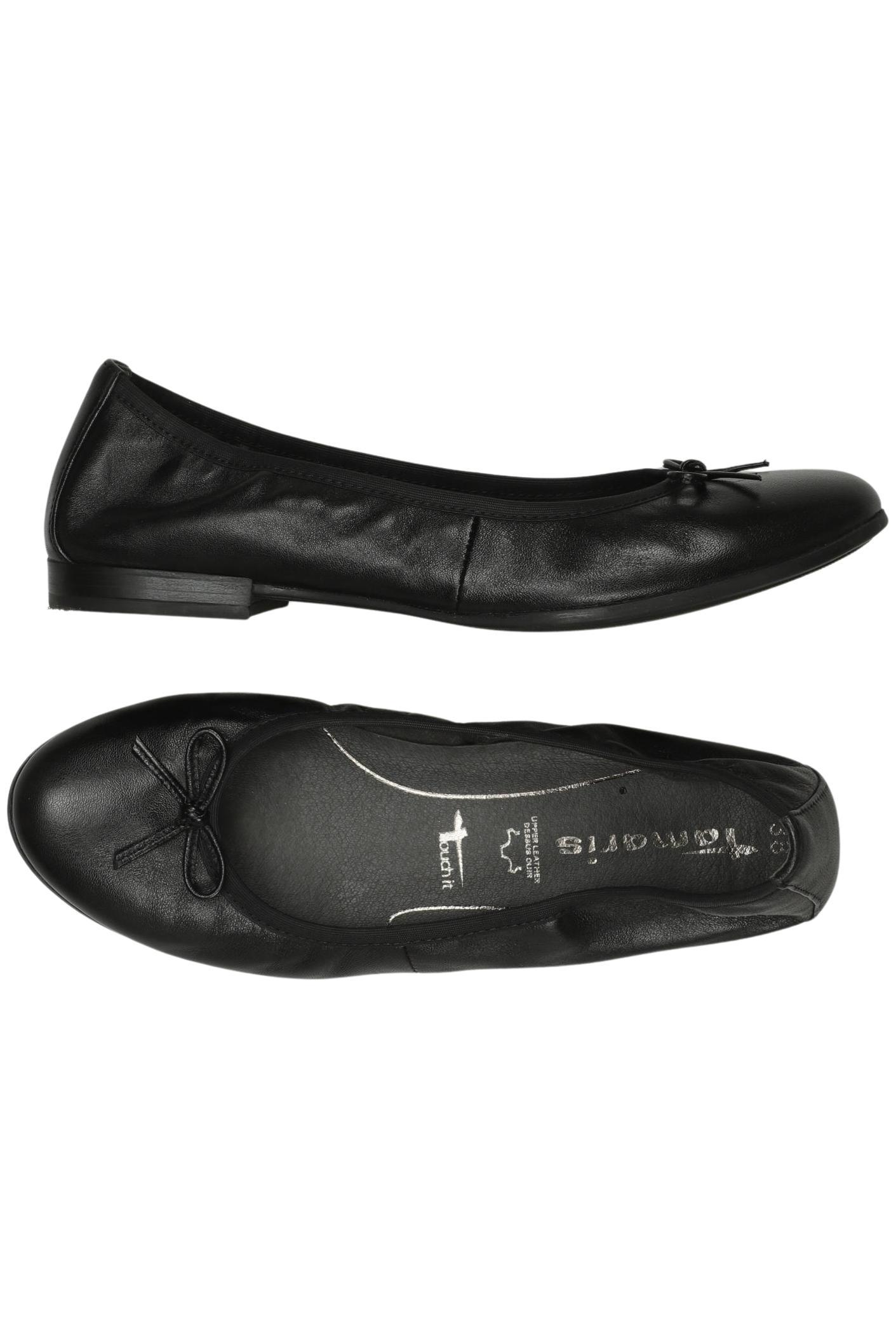 

Tamaris Damen Ballerinas, schwarz, Gr. 38