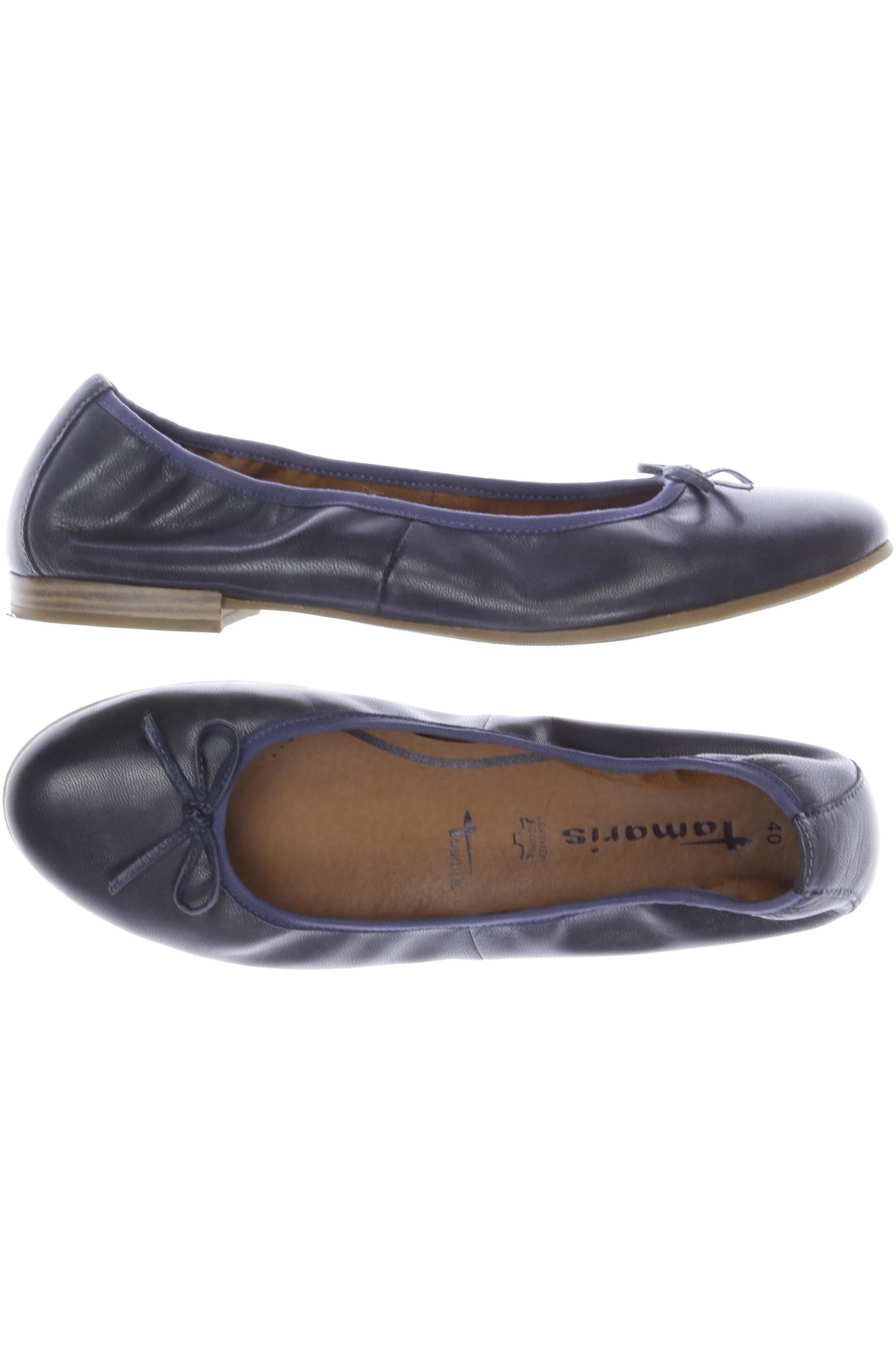 

Tamaris Damen Ballerinas, marineblau, Gr. 40