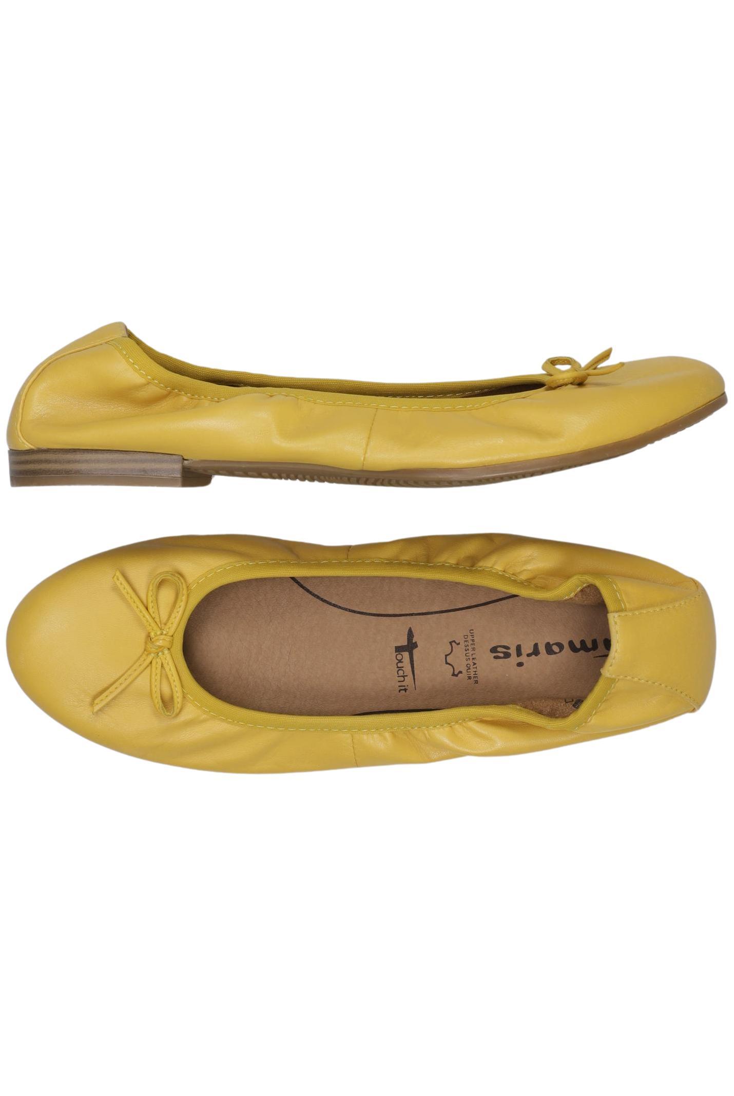 

Tamaris Damen Ballerinas, gelb, Gr. 40