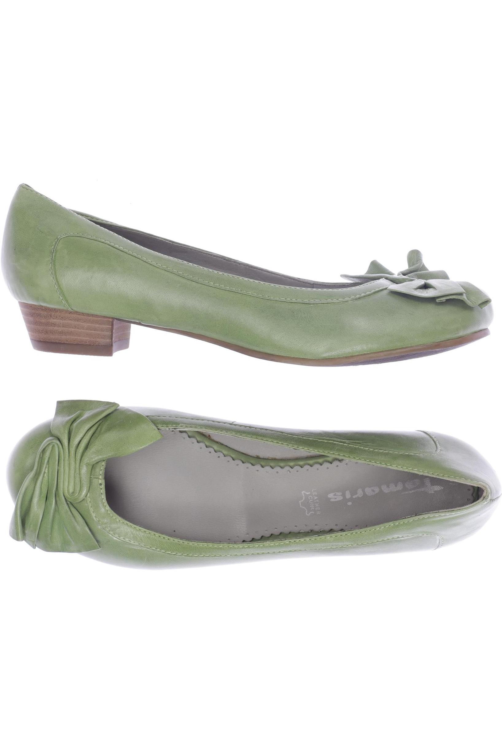 

Tamaris Damen Ballerinas, grün, Gr. 37