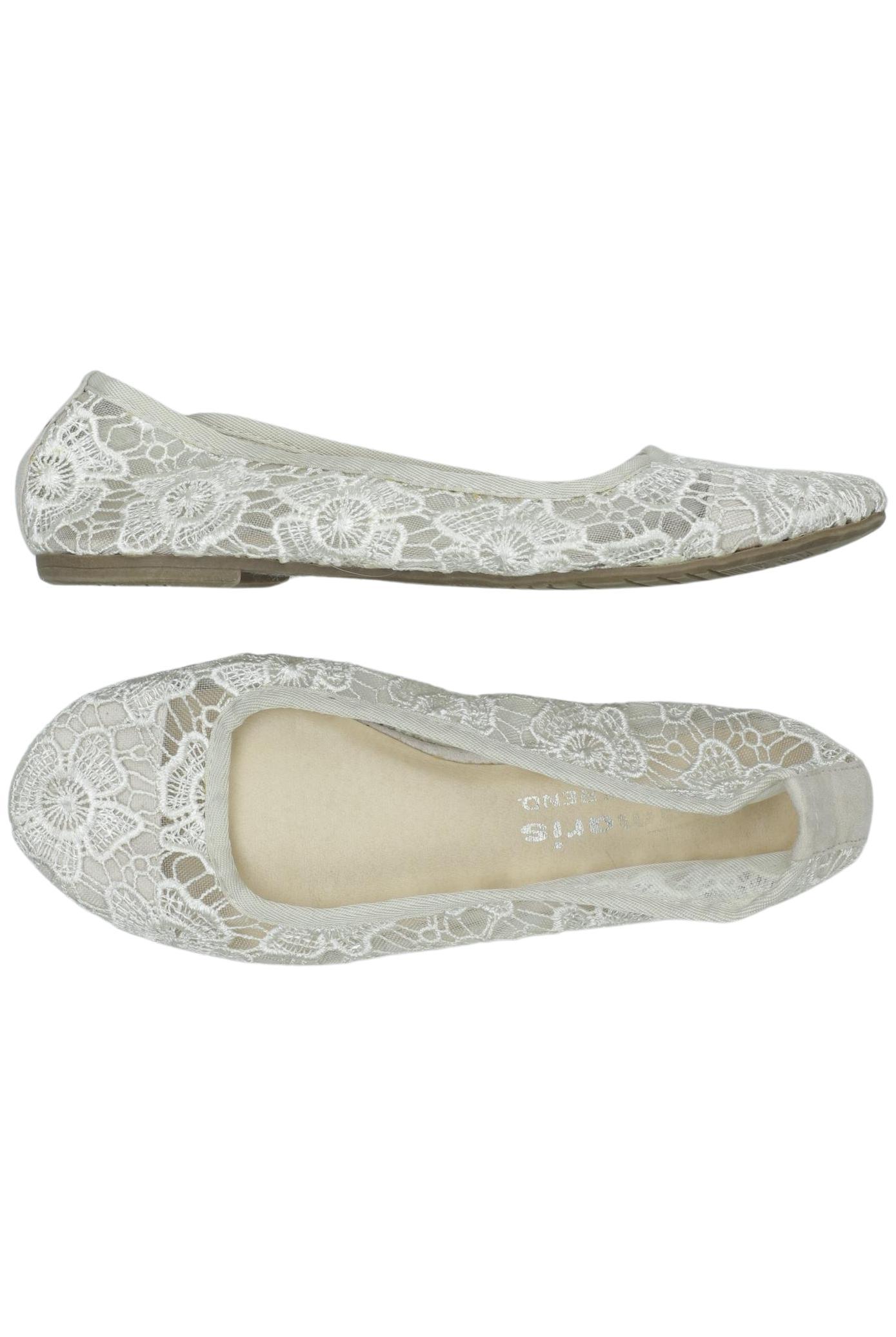 

Tamaris Damen Ballerinas, weiß, Gr. 38