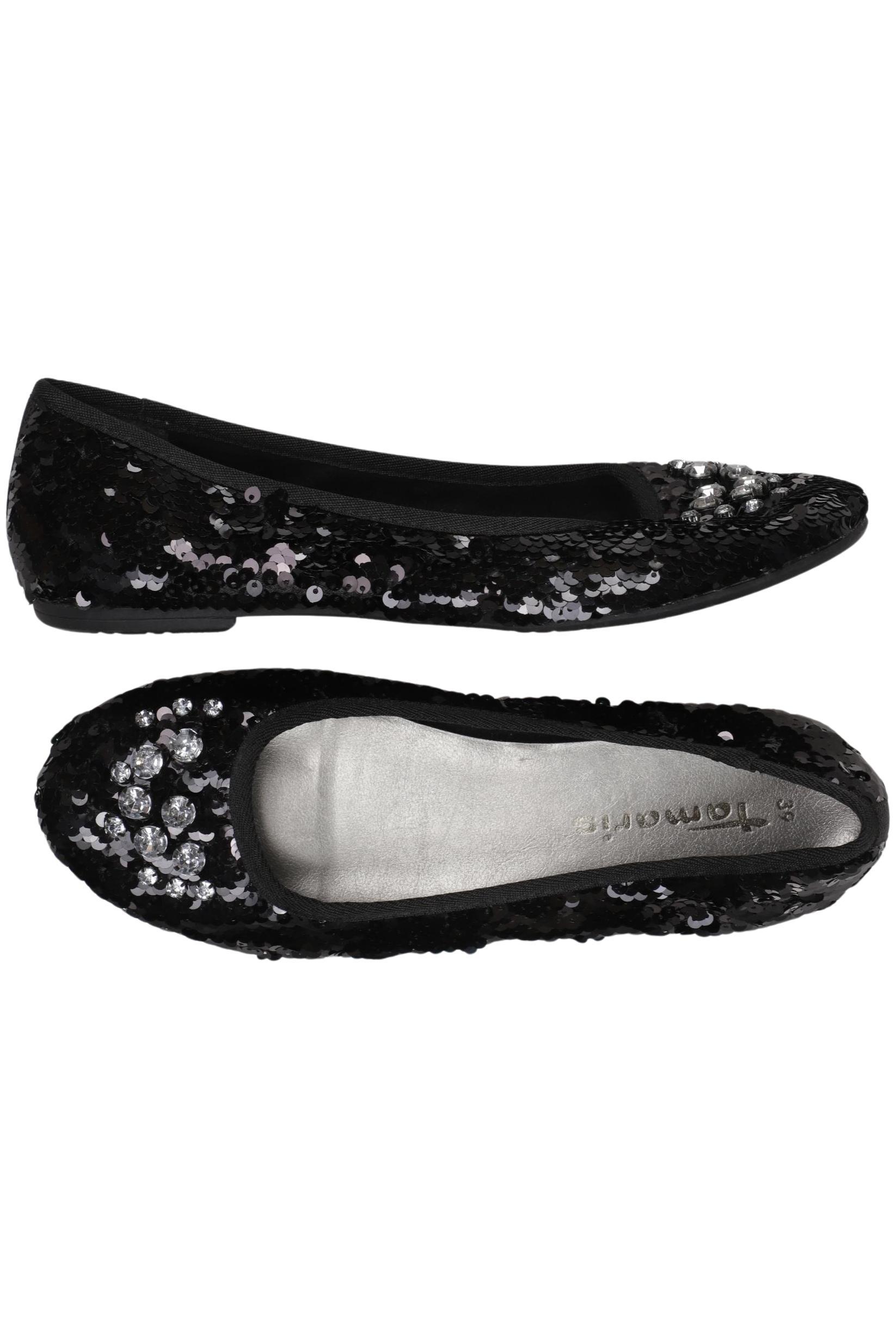 

Tamaris Damen Ballerinas, schwarz, Gr. 39