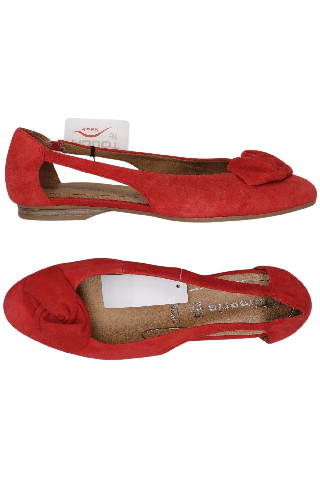 

Tamaris Damen Ballerinas, rot, Gr. 40