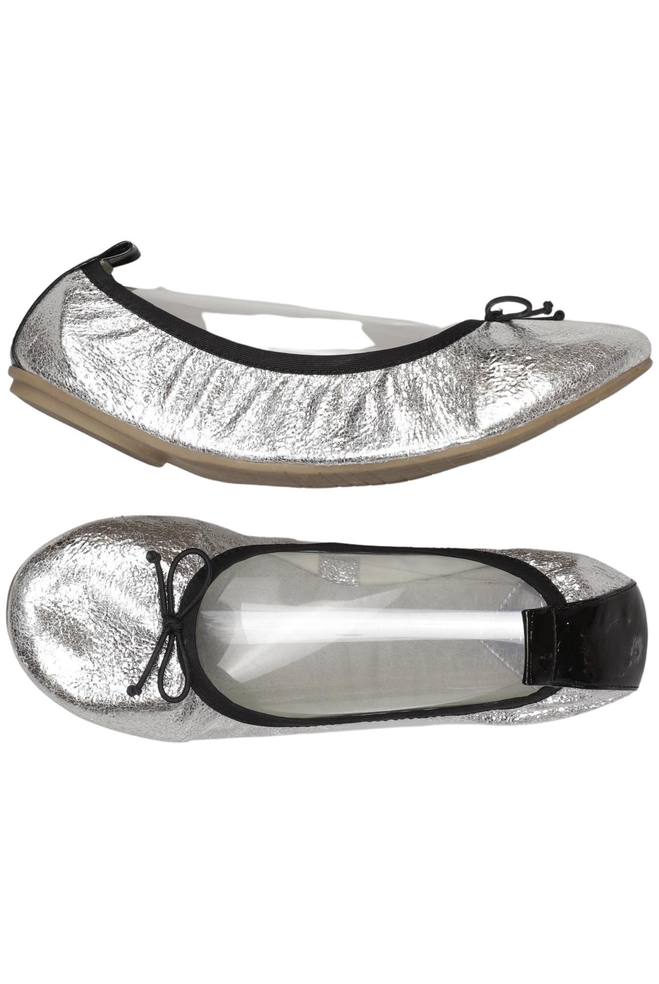 

Tamaris Damen Ballerinas, silber, Gr. 37