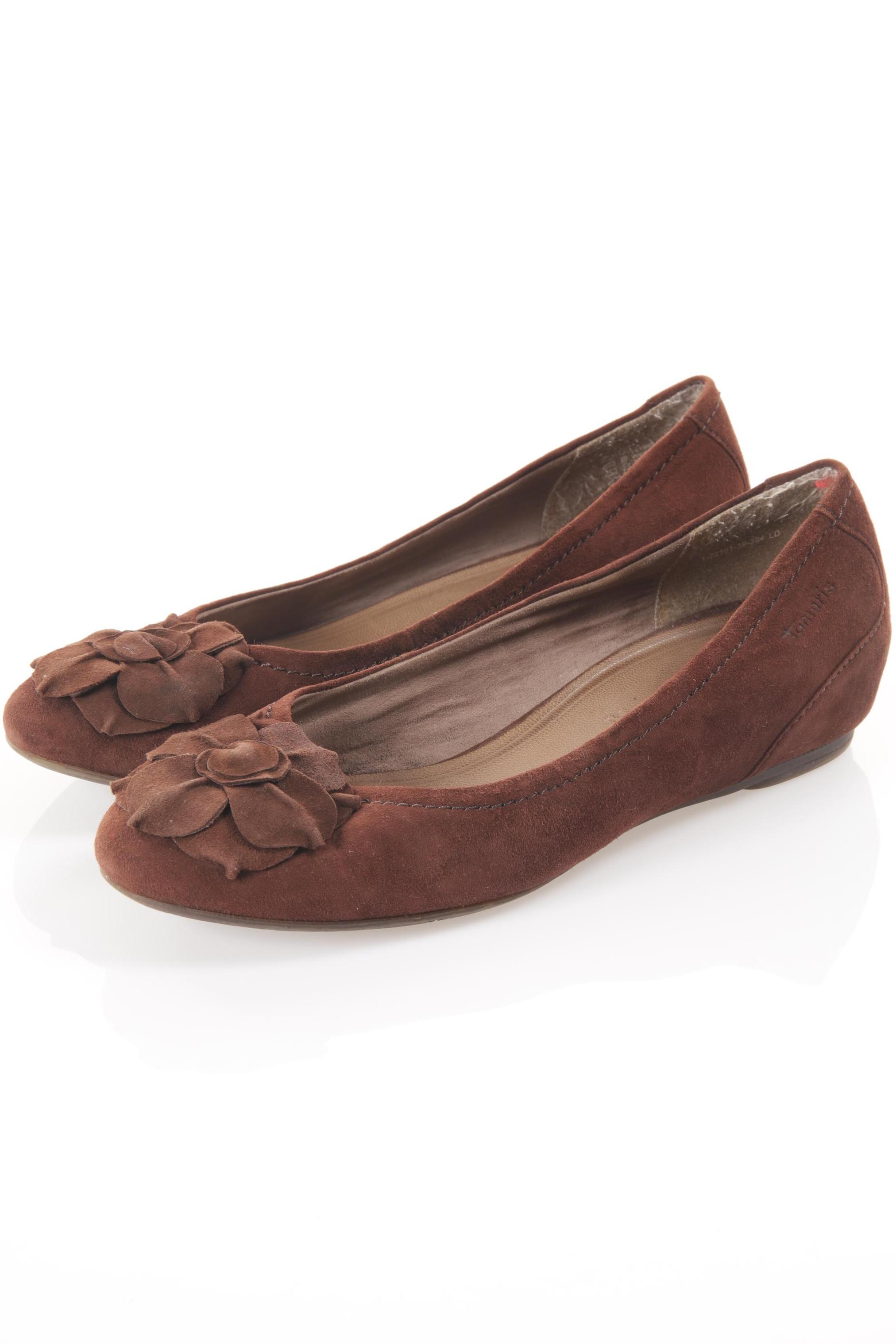 

Tamaris Damen Ballerinas, braun, Gr. 39