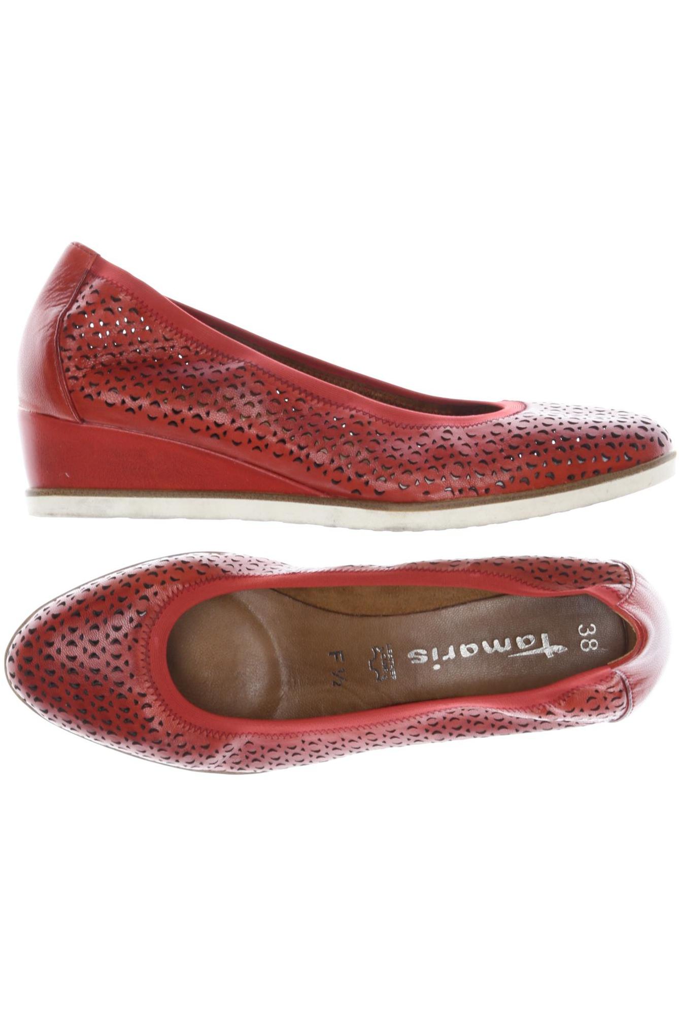 

Tamaris Damen Ballerinas, rot, Gr. 38