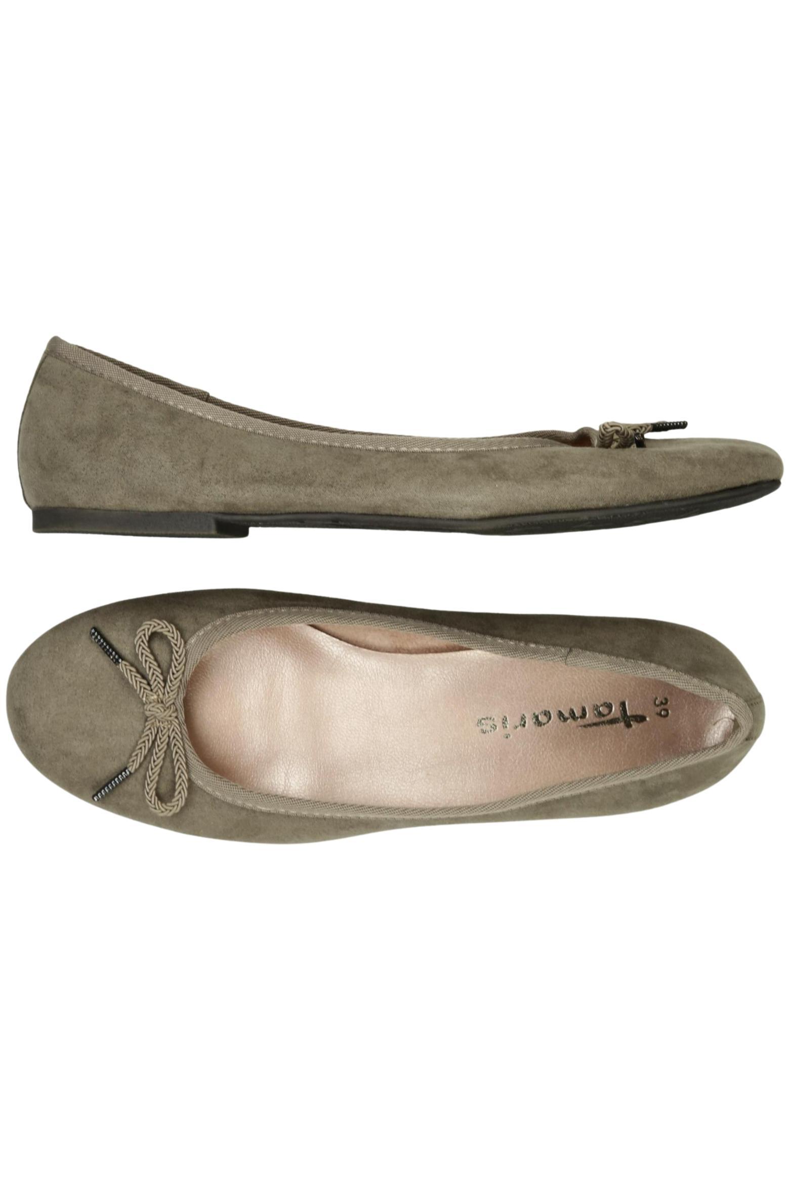 

Tamaris Damen Ballerinas, beige, Gr. 39