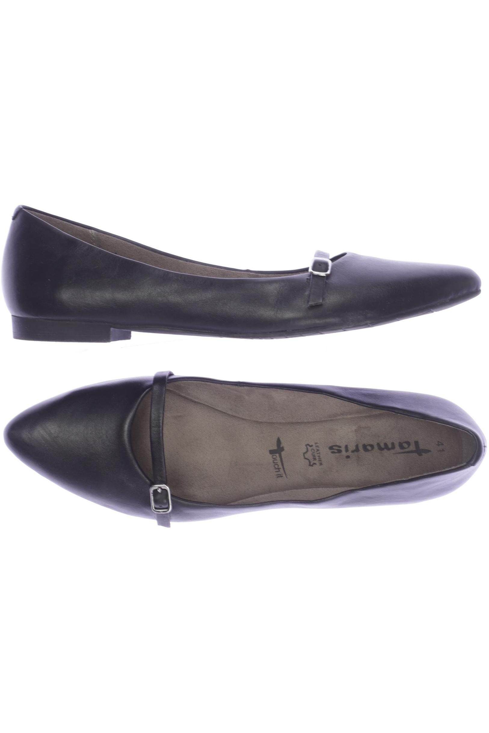 

Tamaris Damen Ballerinas, schwarz, Gr. 41