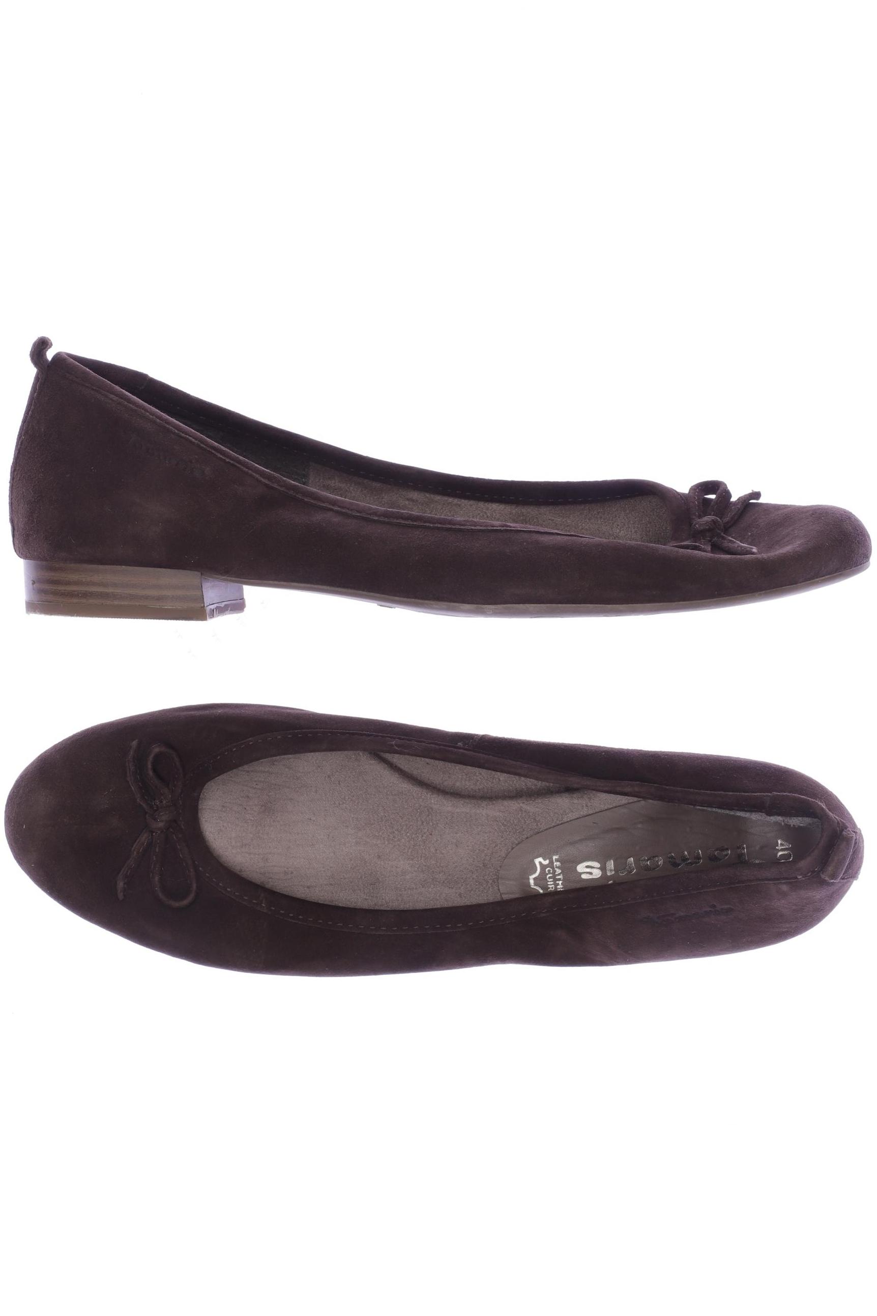 

Tamaris Damen Ballerinas, braun, Gr. 40