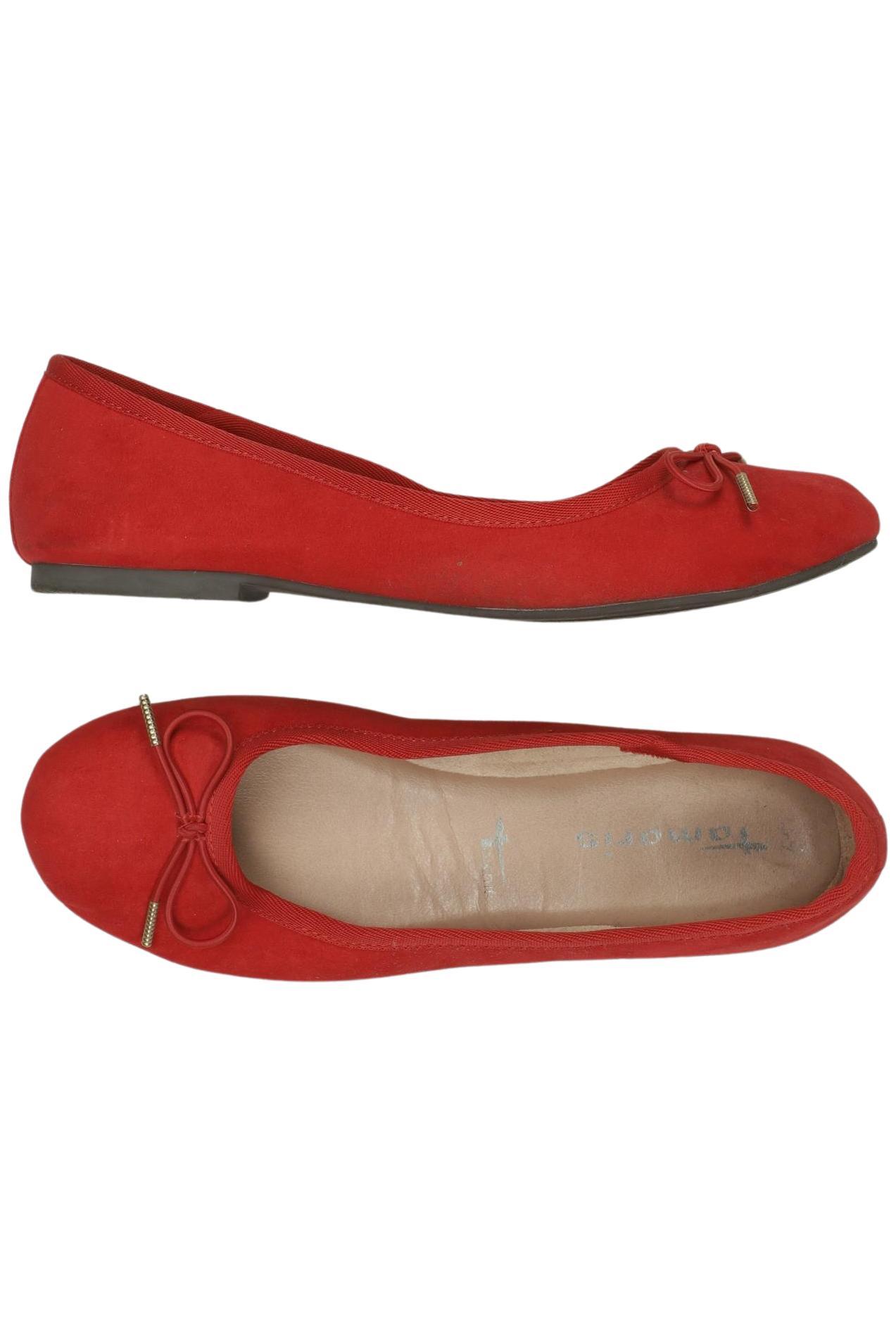 

Tamaris Damen Ballerinas, rot, Gr. 39