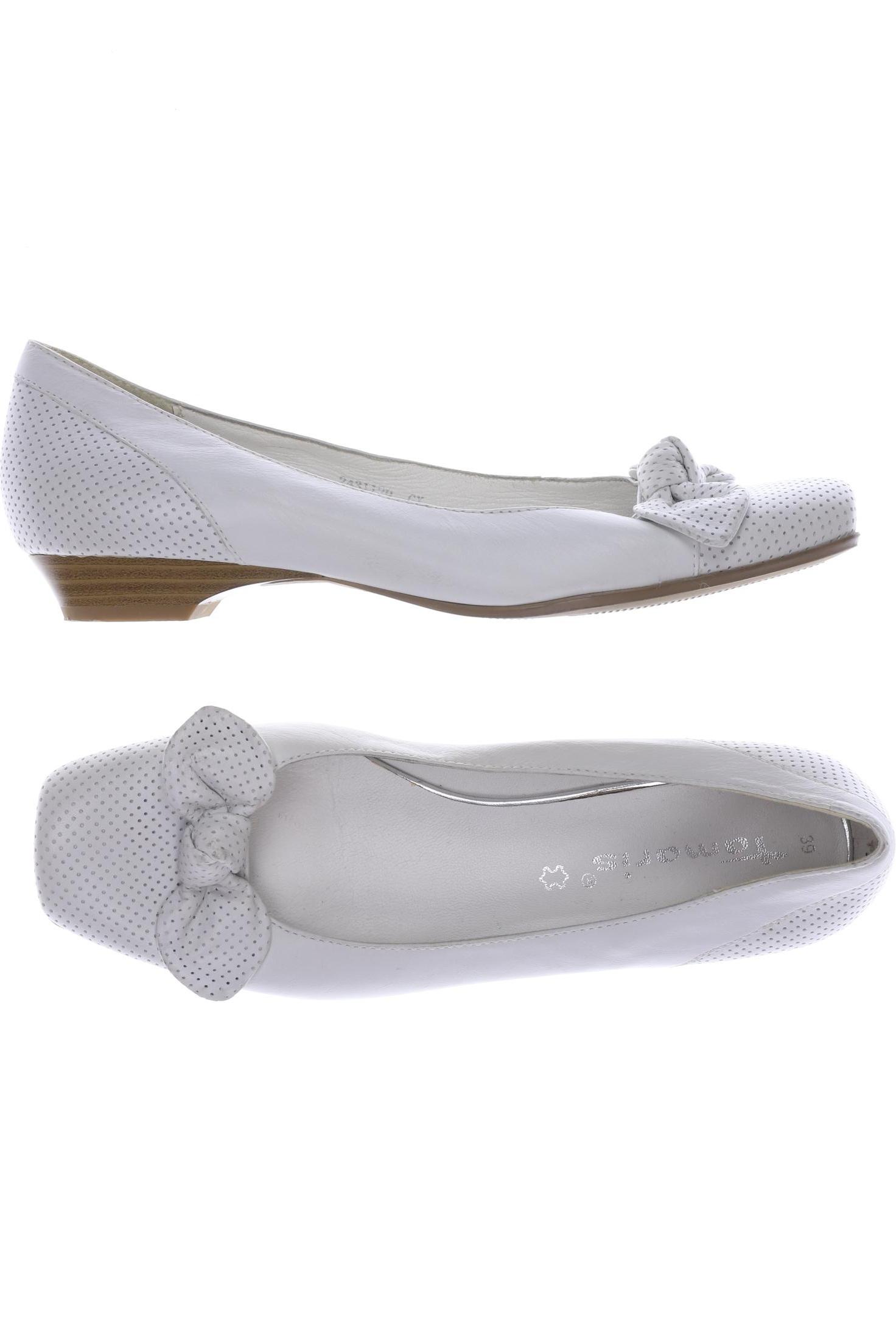 

Tamaris Damen Ballerinas, weiß