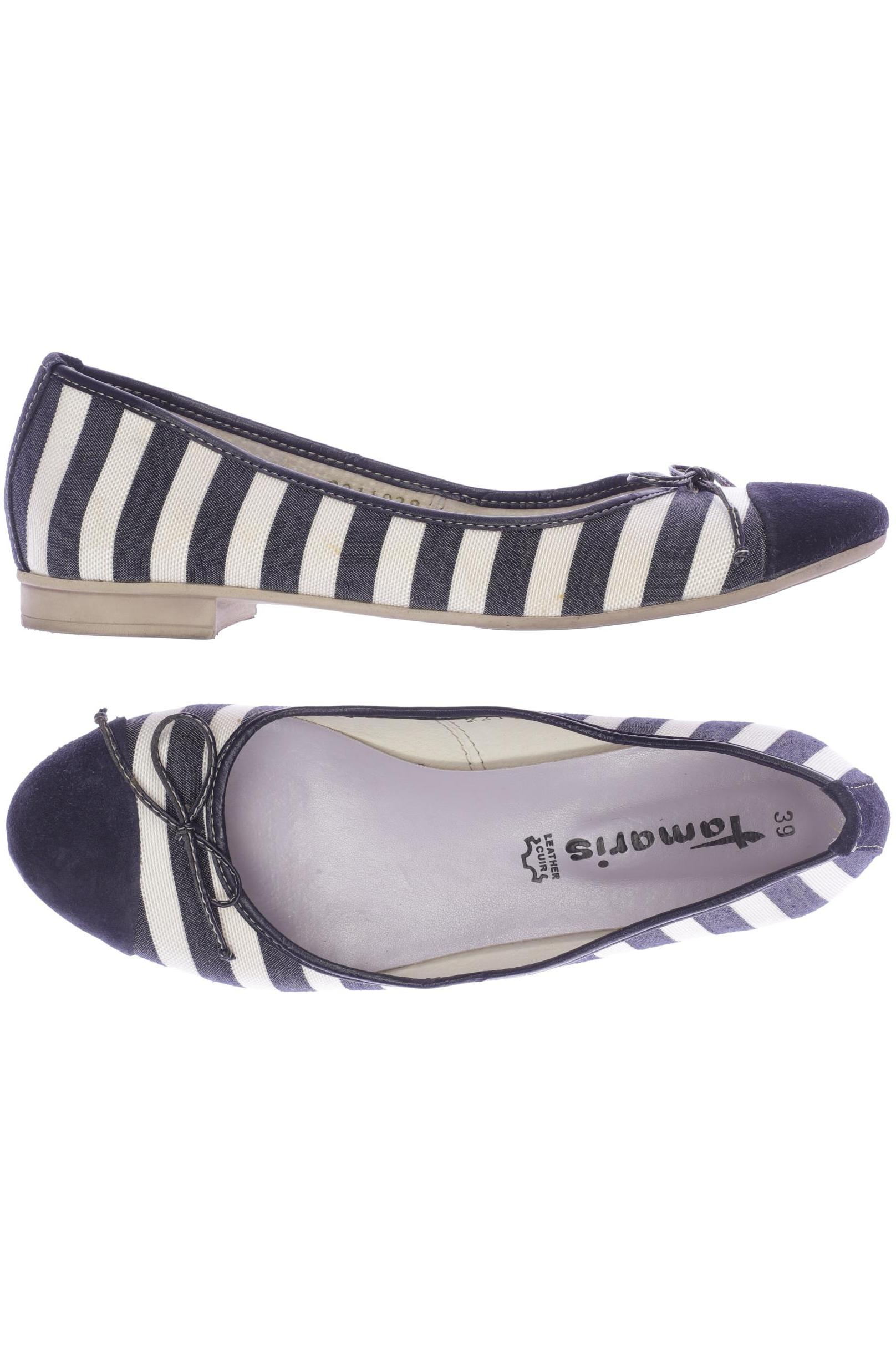 

Tamaris Damen Ballerinas, marineblau, Gr. 39