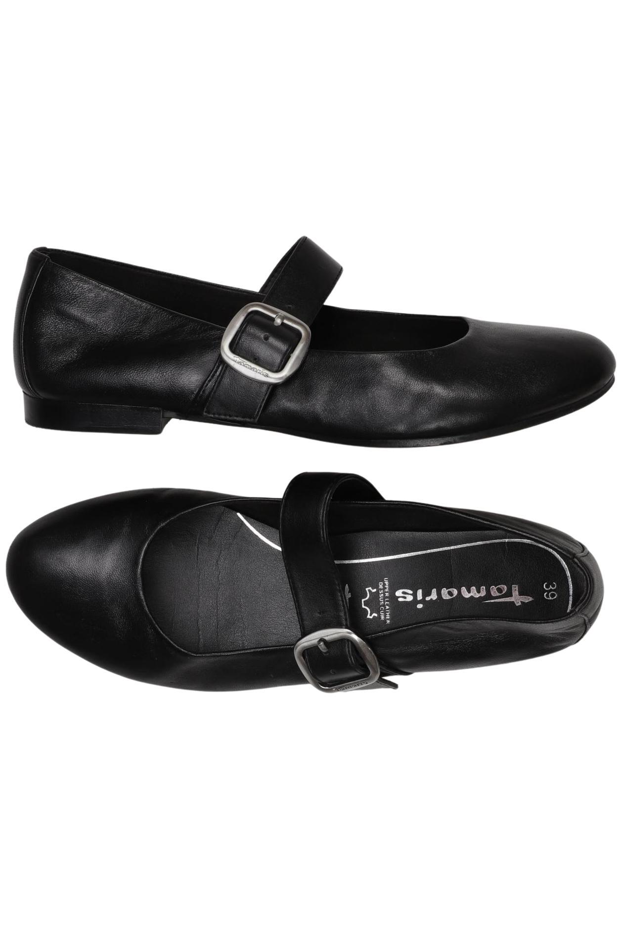 

Tamaris Damen Ballerinas, schwarz, Gr. 39