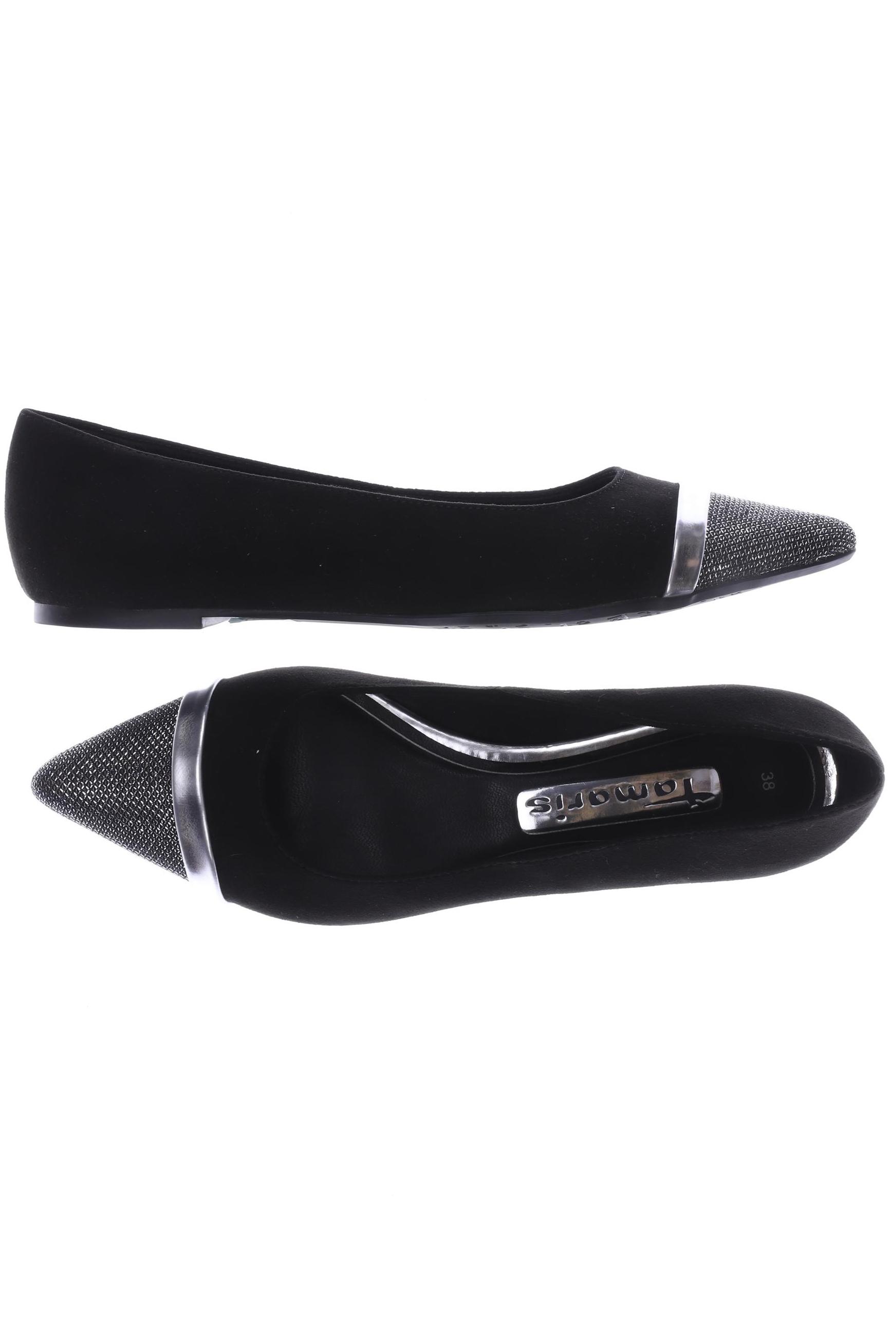 

Tamaris Damen Ballerinas, schwarz, Gr. 38