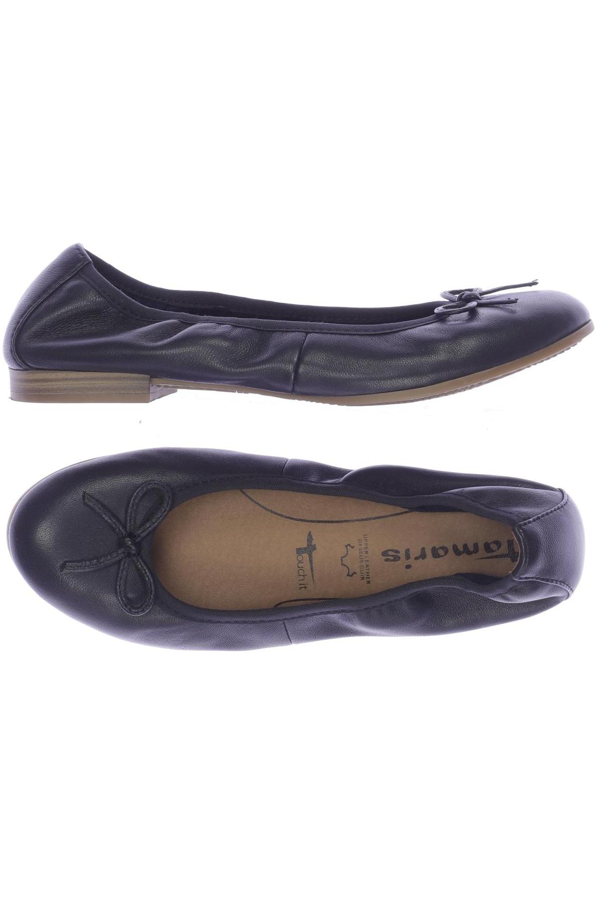 

Tamaris Damen Ballerinas, marineblau, Gr. 36
