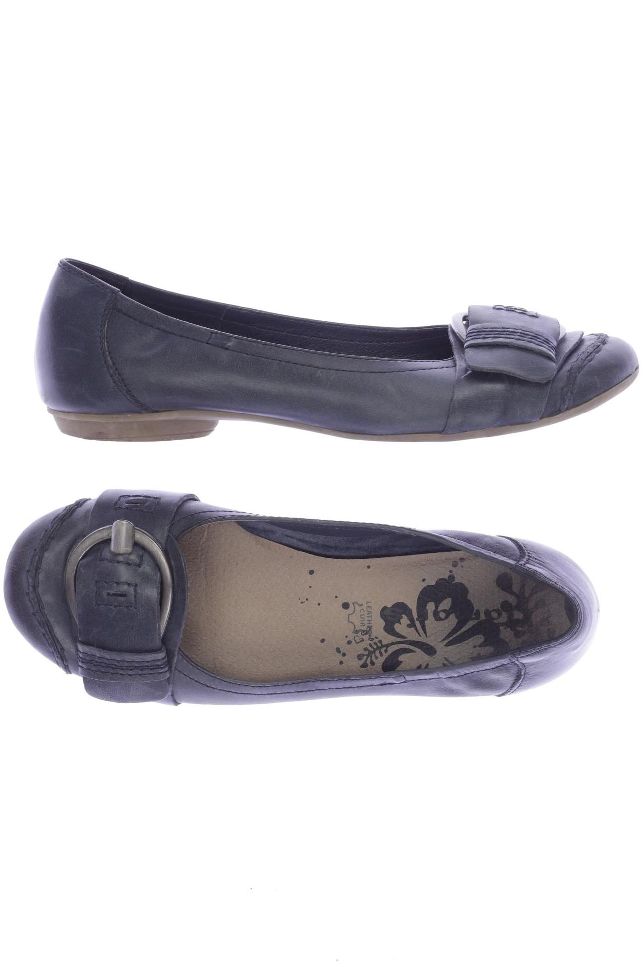 

Tamaris Damen Ballerinas, blau, Gr. 36