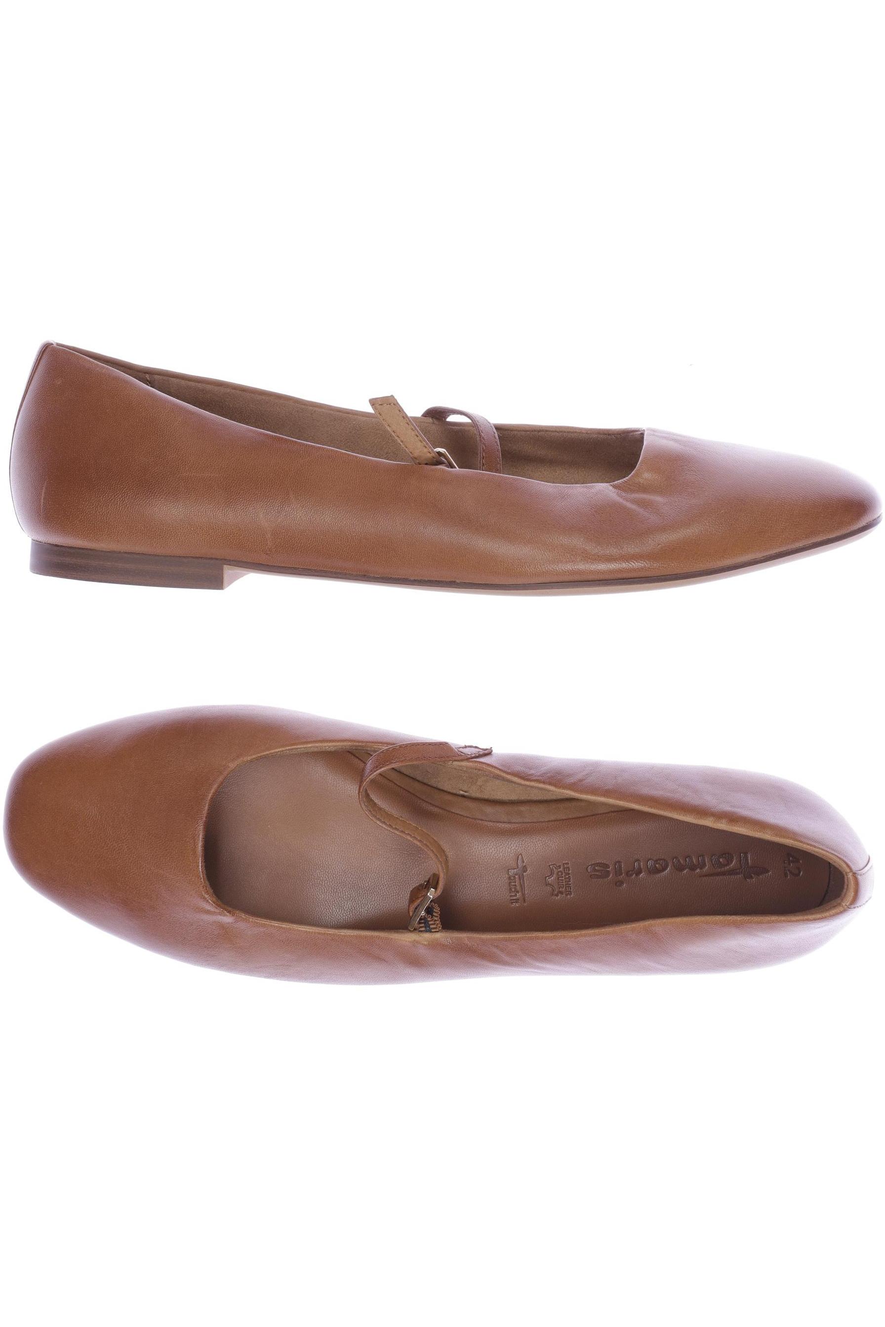 

Tamaris Damen Ballerinas, braun, Gr. 42