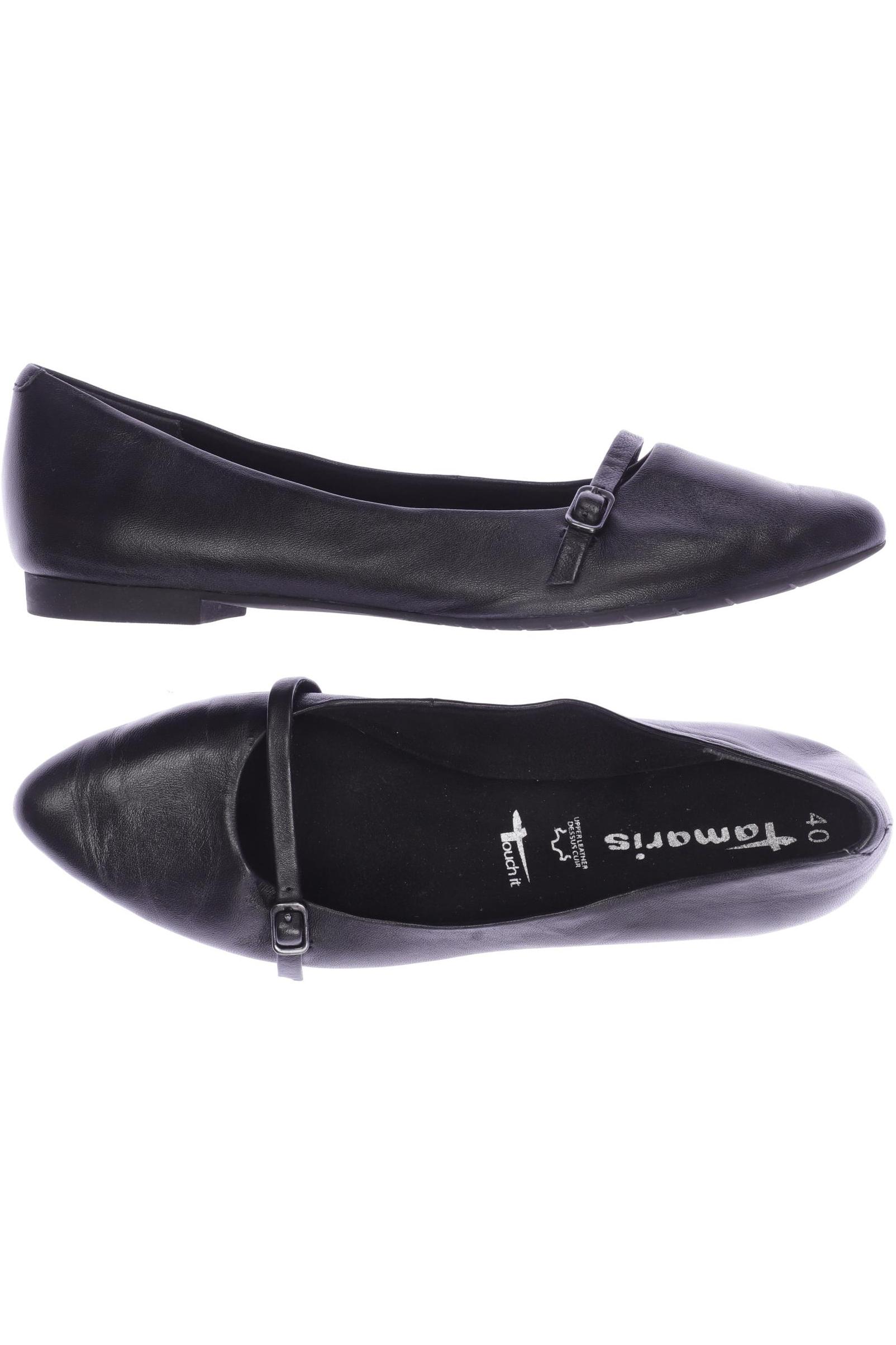 

Tamaris Damen Ballerinas, schwarz, Gr. 40