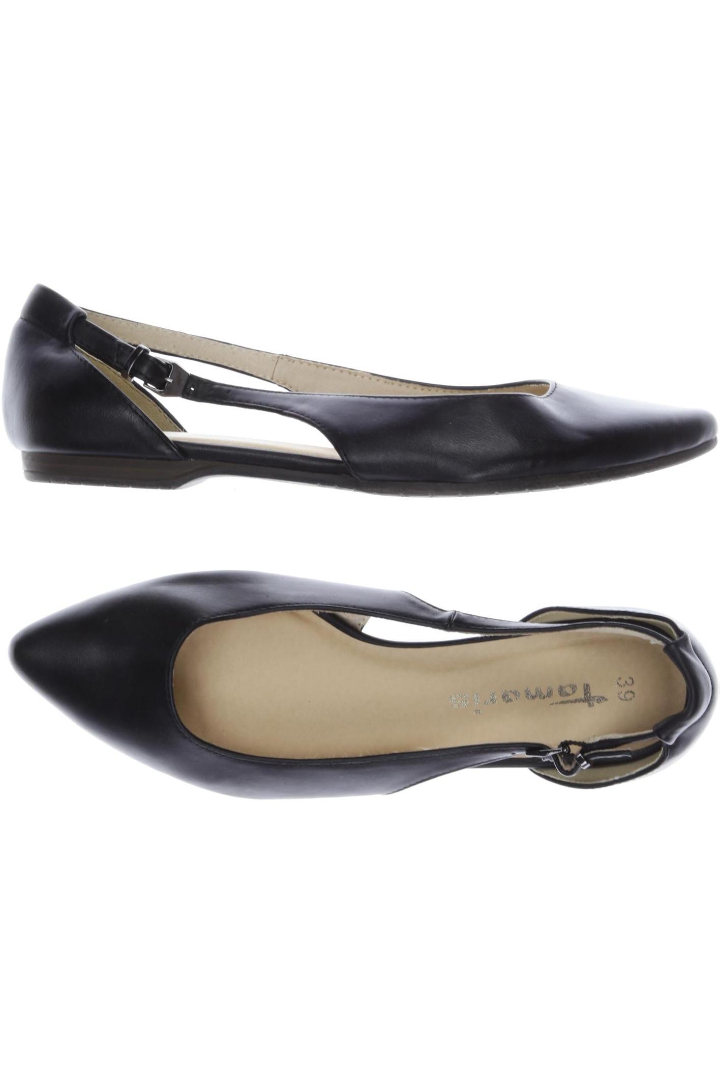 

Tamaris Damen Ballerinas, schwarz, Gr. 39