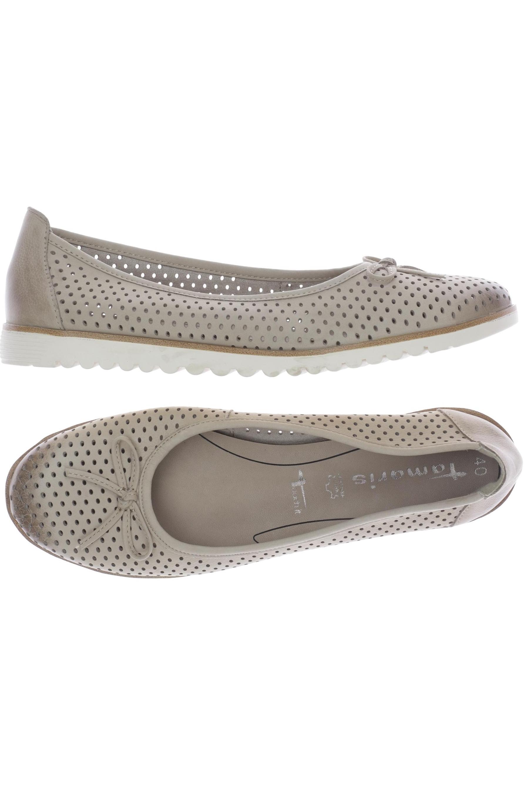 

Tamaris Damen Ballerinas, beige, Gr. 40