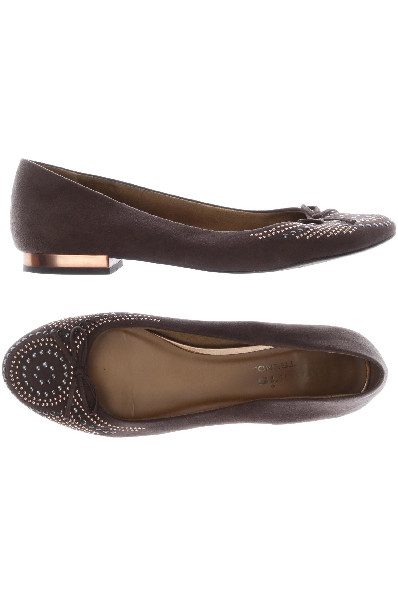 

Tamaris Damen Ballerinas, braun, Gr. 41