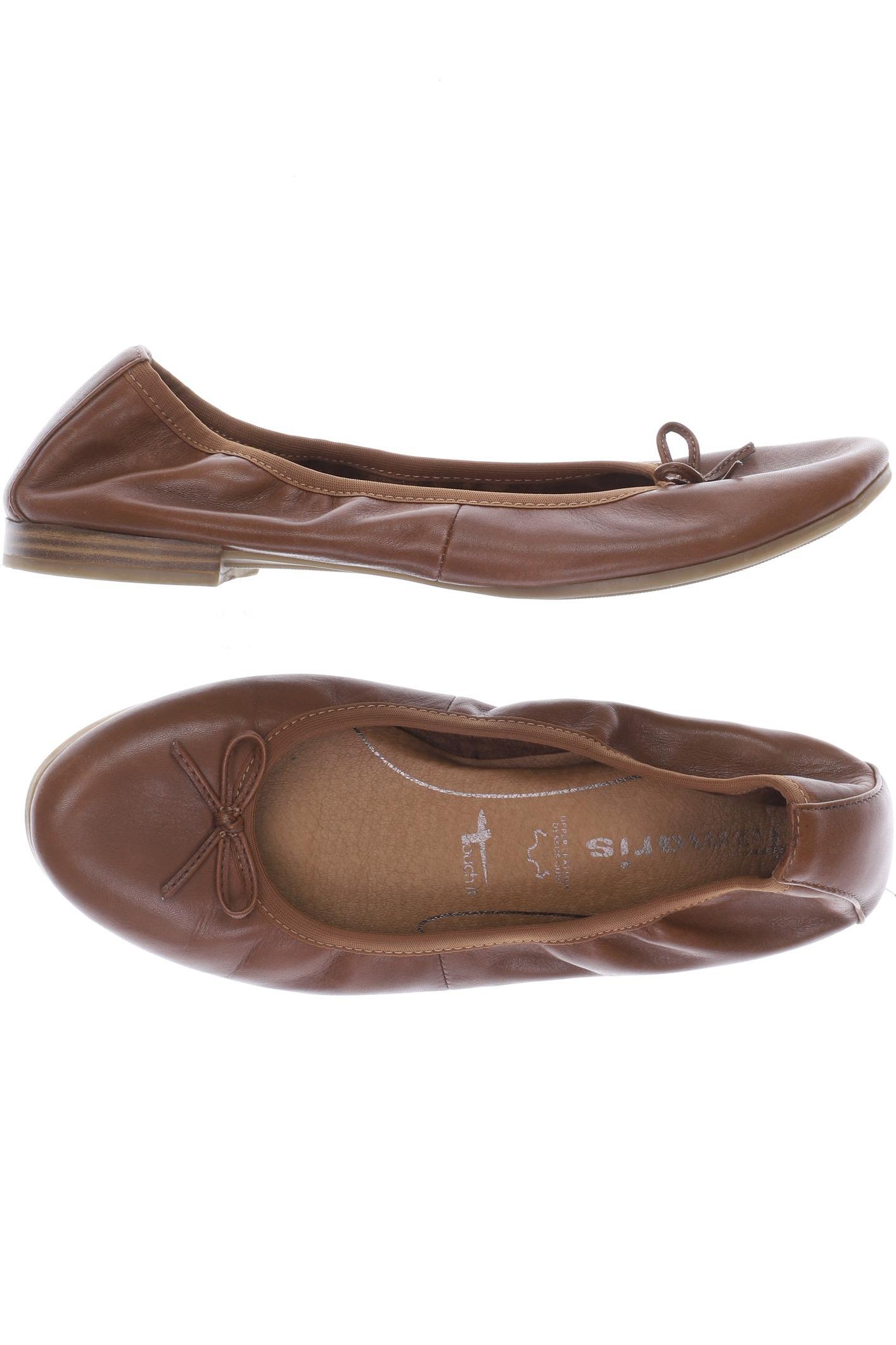 

Tamaris Damen Ballerinas, braun, Gr. 37