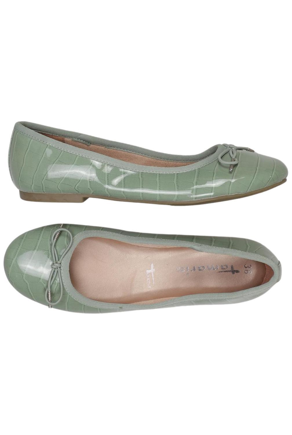 

Tamaris Damen Ballerinas, grün, Gr. 38