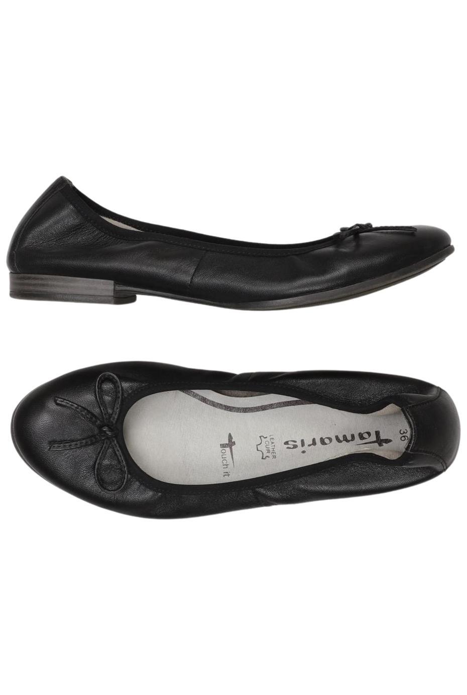 

Tamaris Damen Ballerinas, schwarz, Gr. 36
