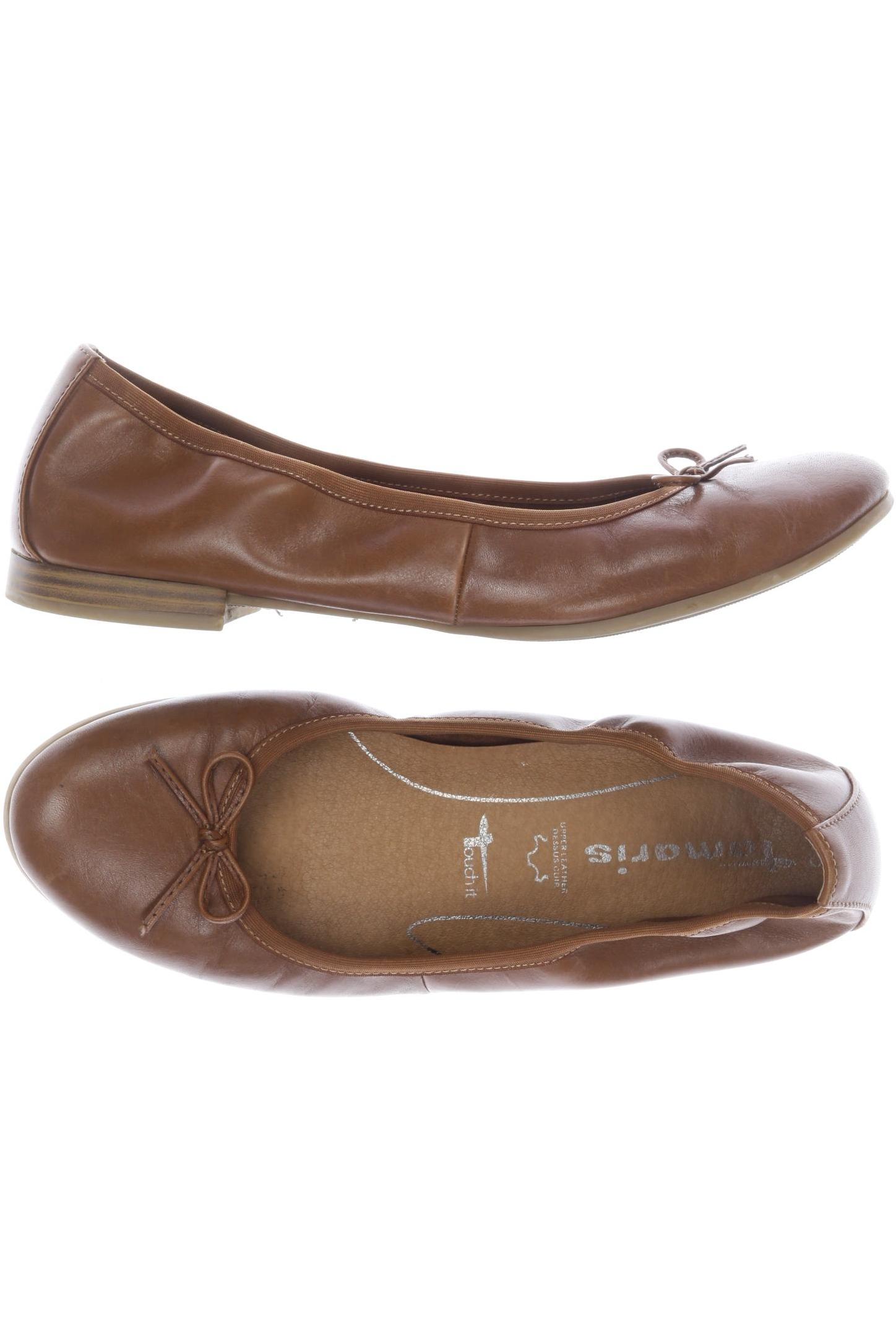 

Tamaris Damen Ballerinas, braun, Gr. 38
