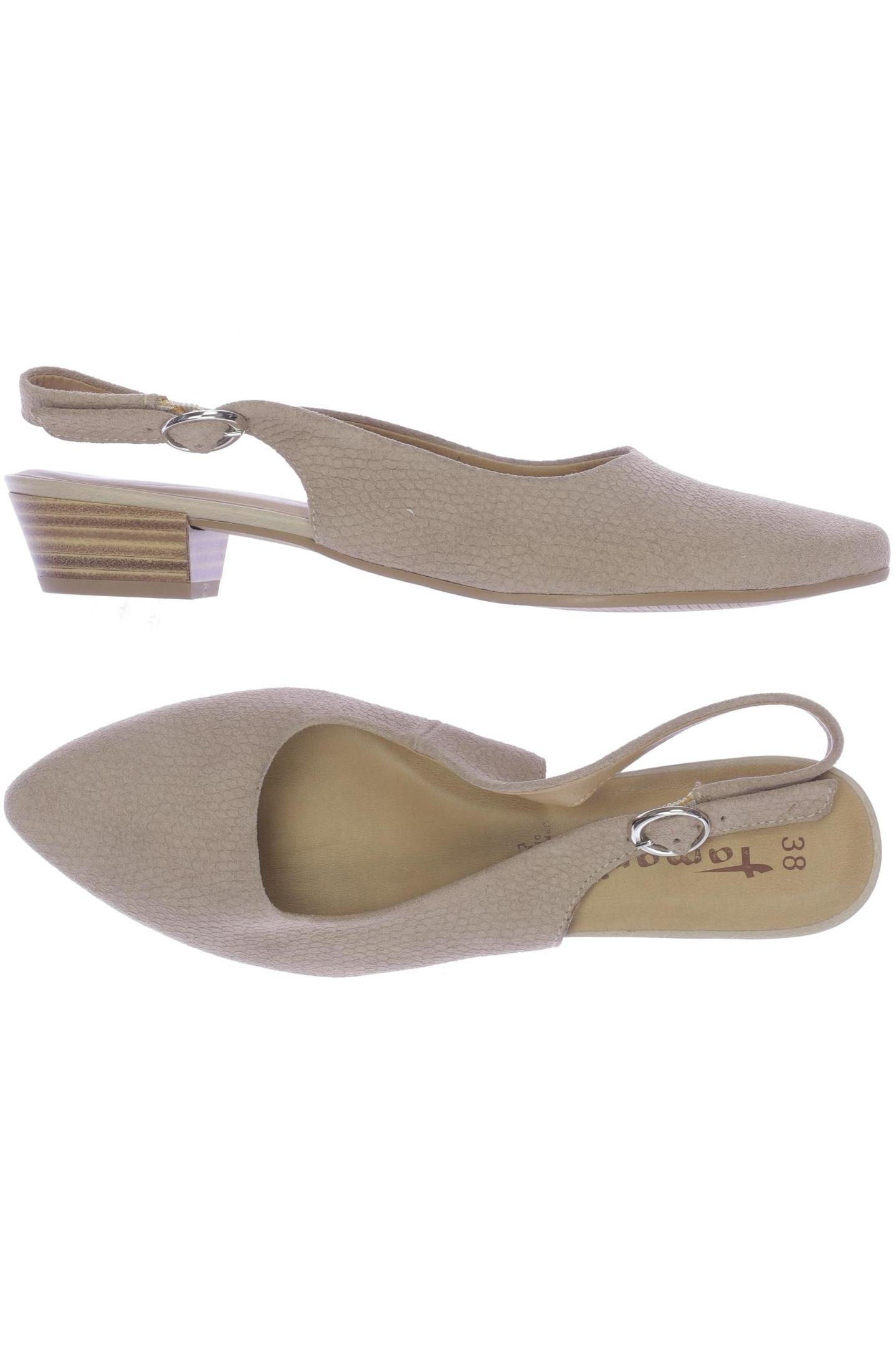 

Tamaris Damen Ballerinas, beige, Gr. 38